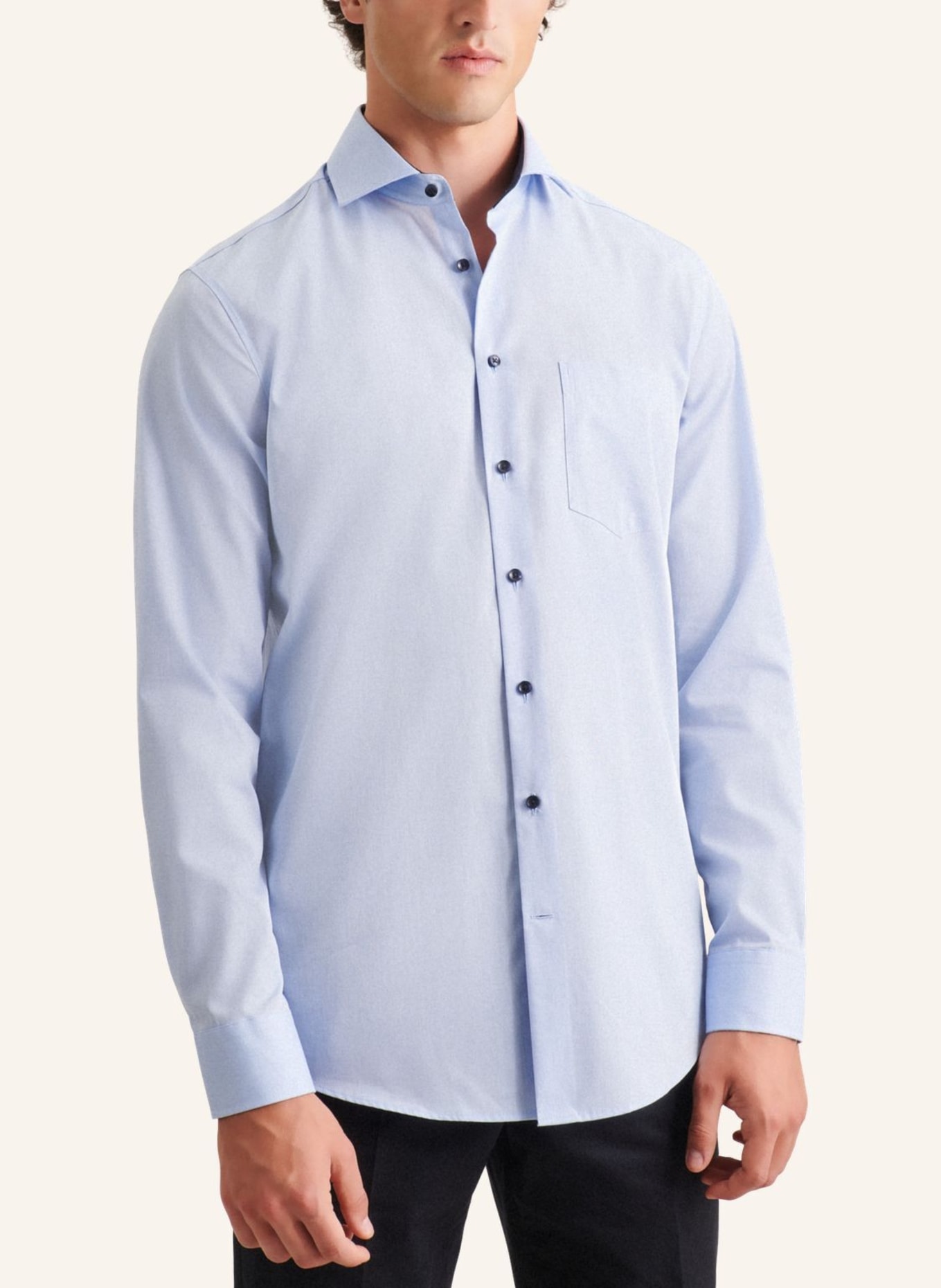 seidensticker , Business Hemd Regular Fit: HELLBLAU