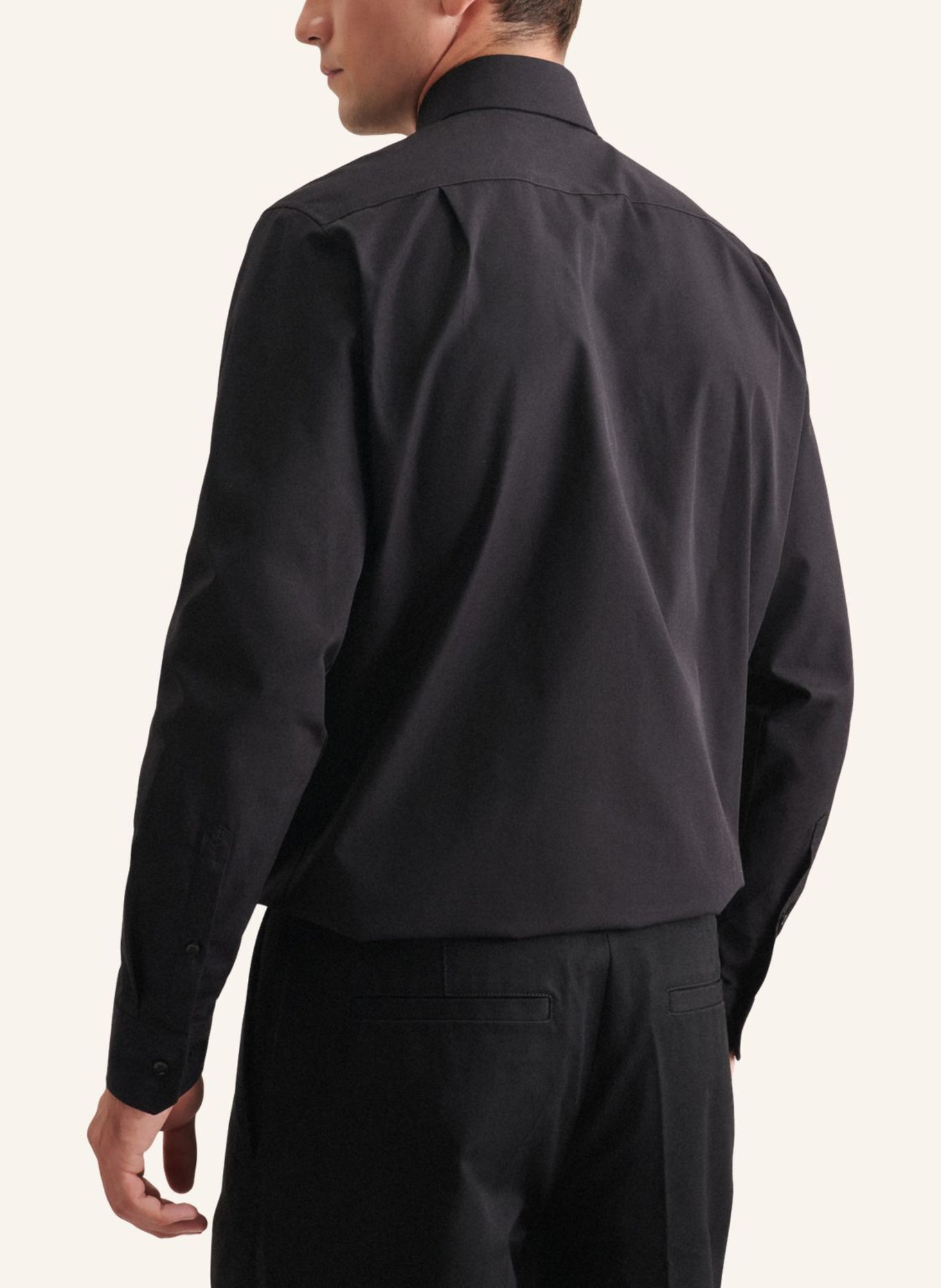 seidensticker , Business Hemd Regular Fit: SCHWARZ