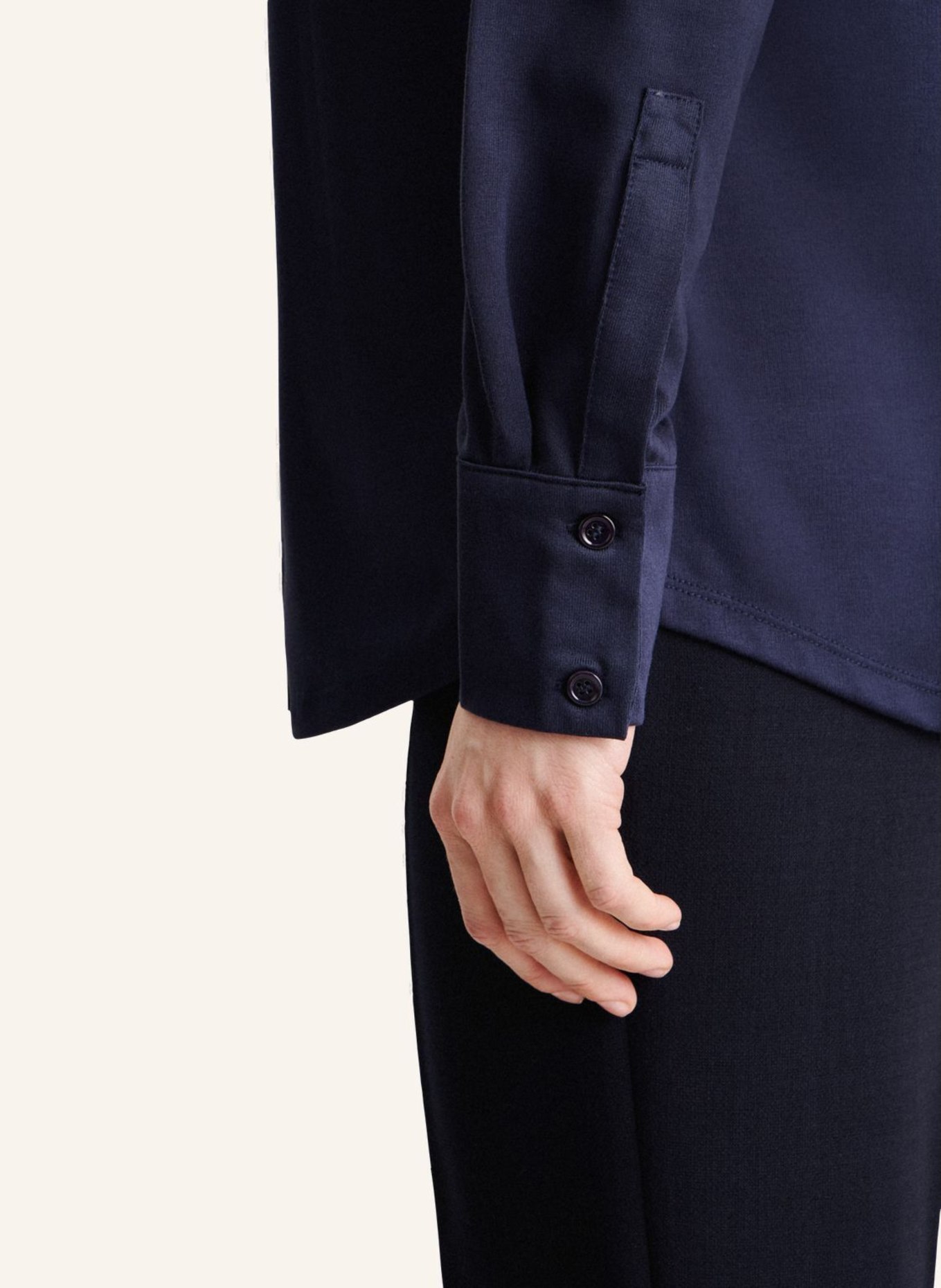 seidensticker Hemdbluse: DUNKELBLAU