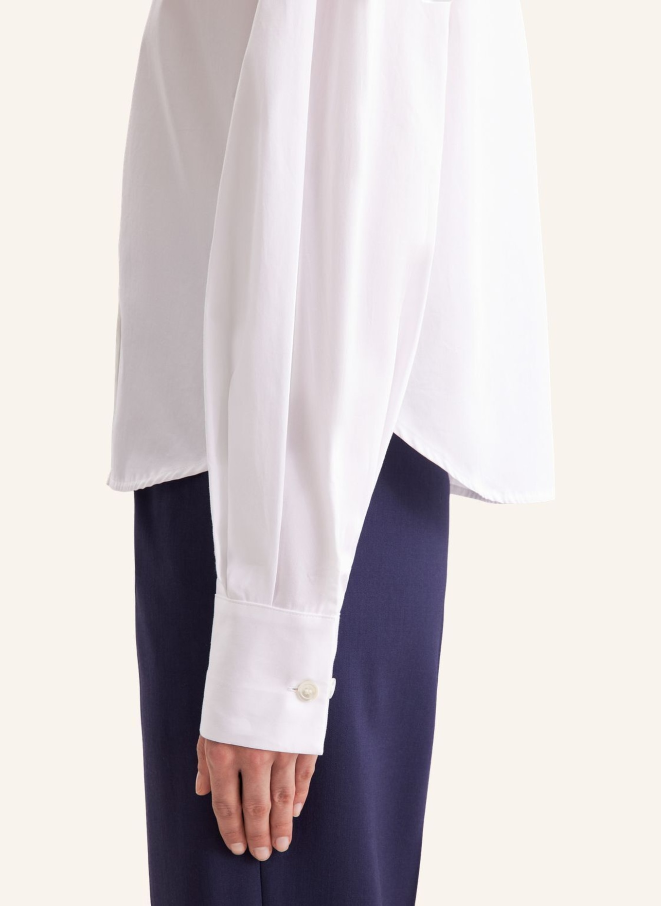 seidensticker Stehkragenbluse: WEISS