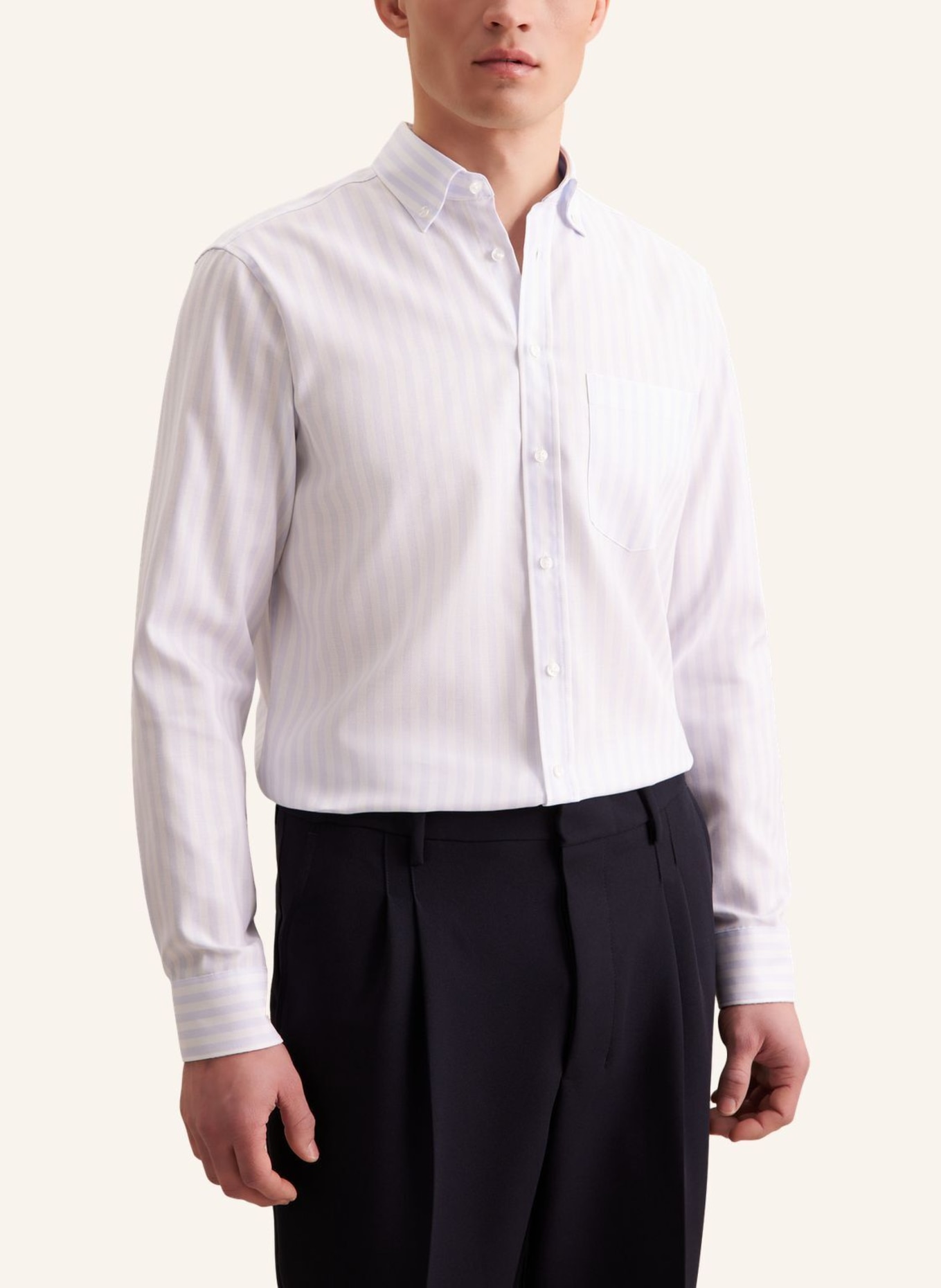 seidensticker Business Hemd Regular Fit: HELLBLAU