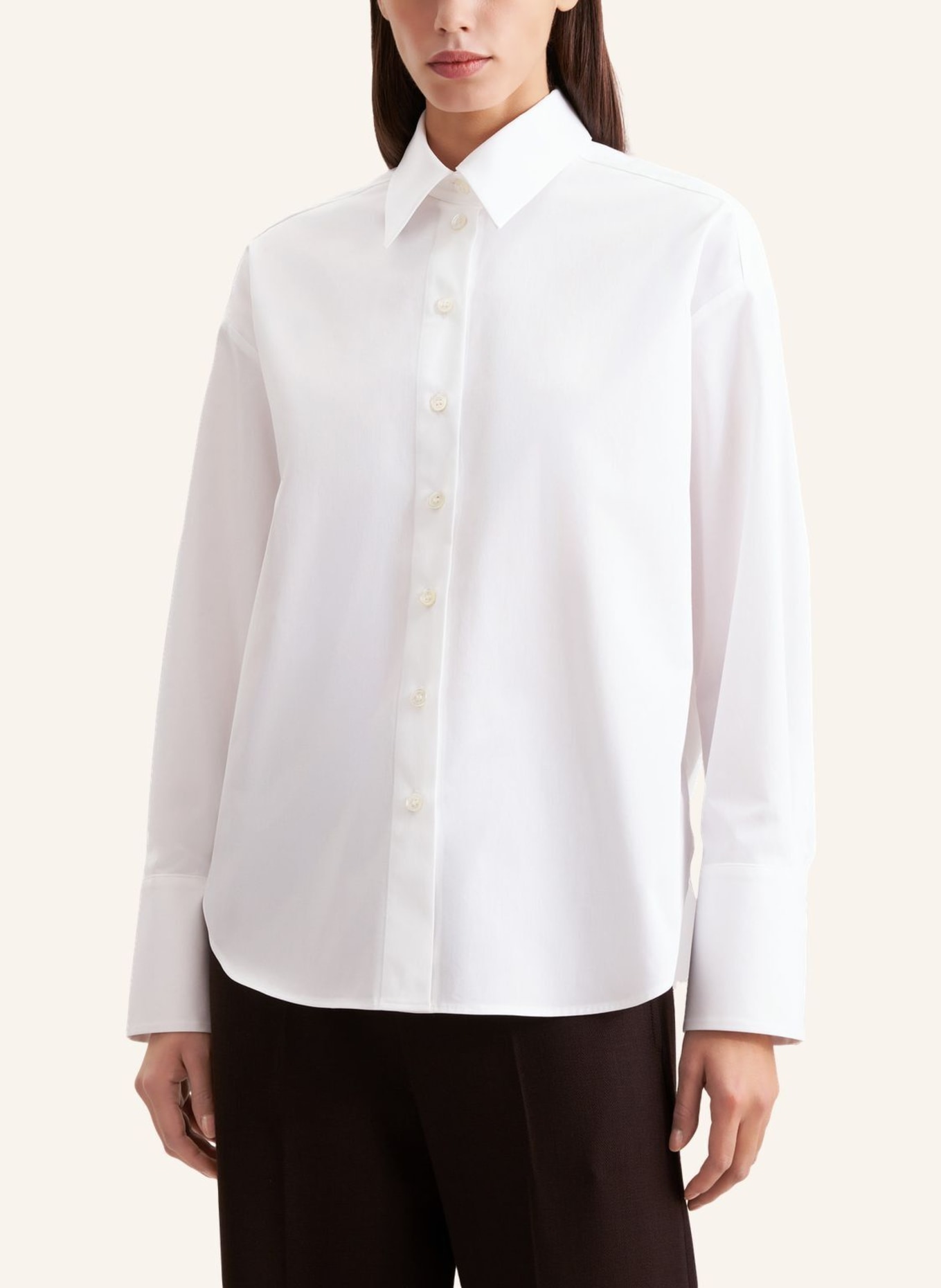 seidensticker Longbluse: WEISS