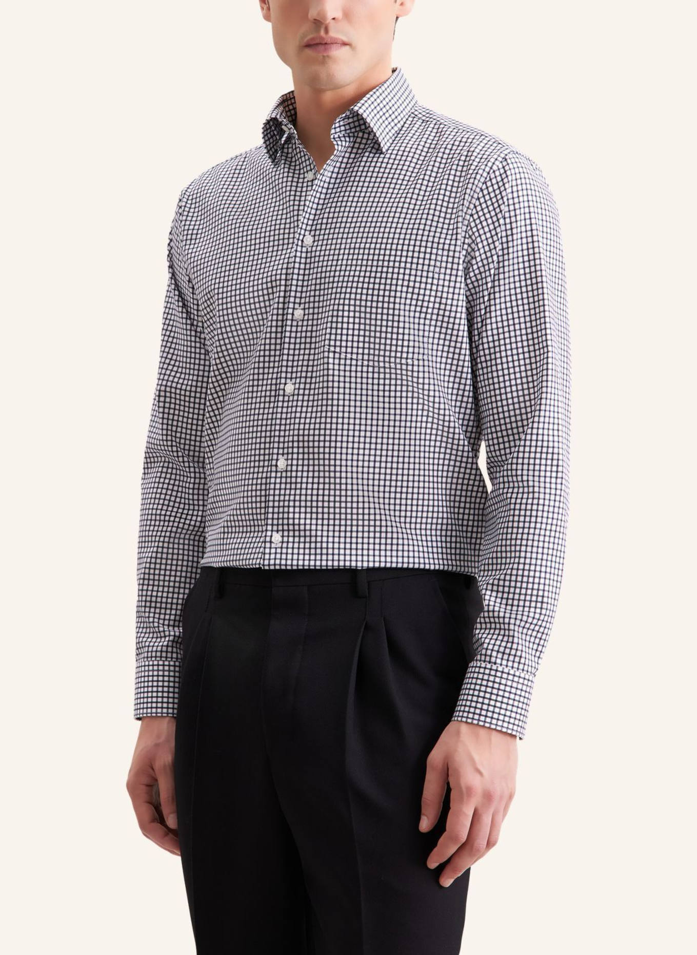 seidensticker Business Hemd,   Regular Fit: DUNKELBLAU