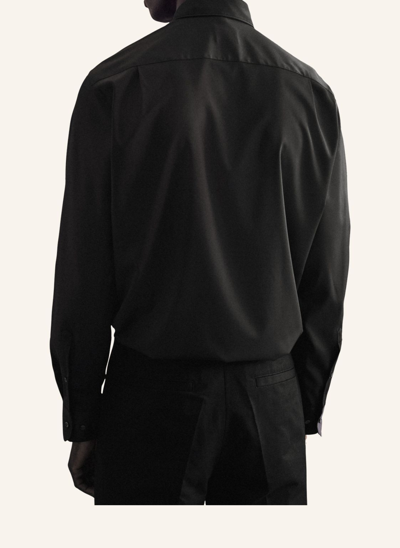 seidensticker Performancehemd, Performance-Hemd Regular Fit: SCHWARZ