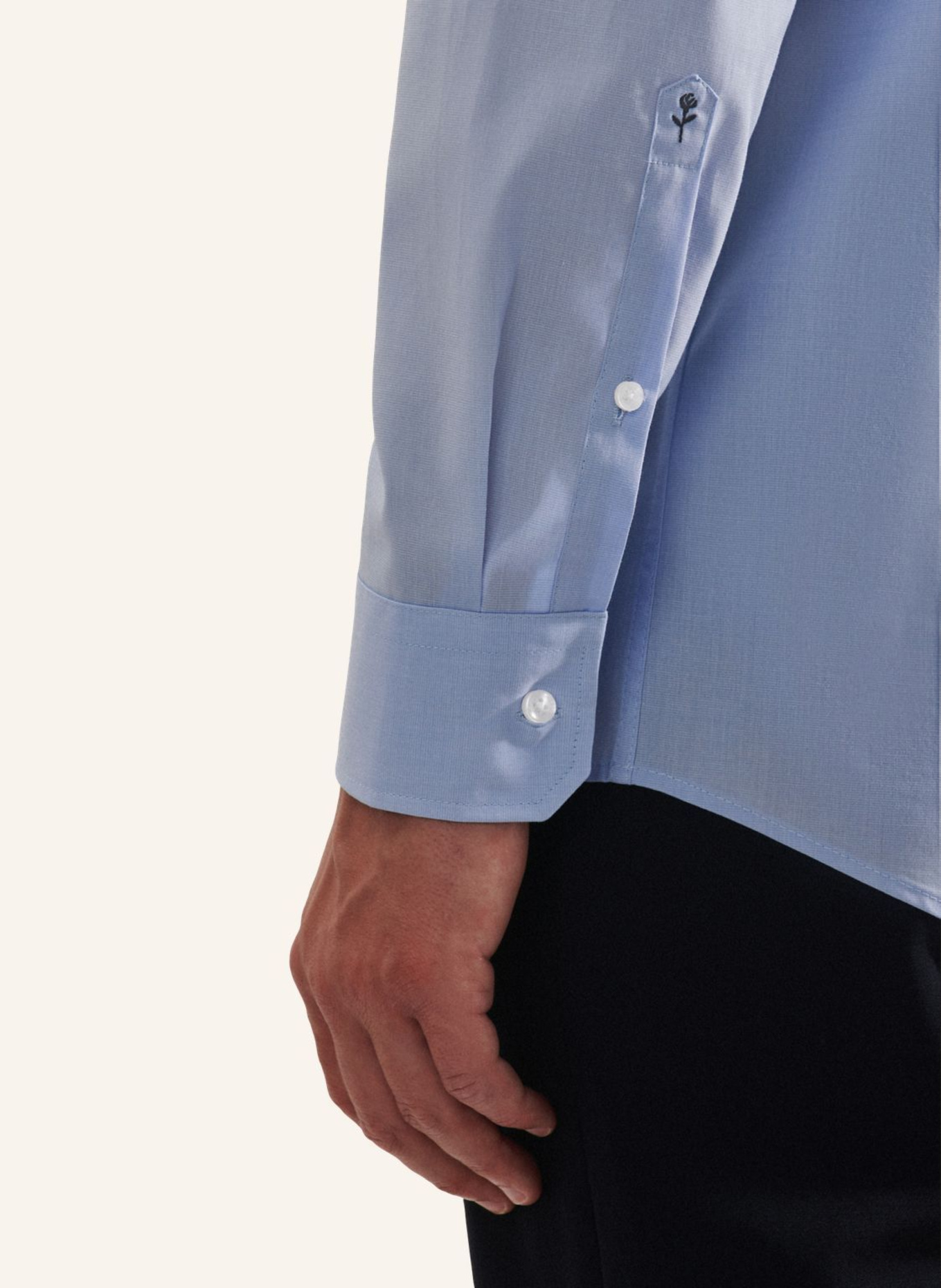 seidensticker Business Hemd Regular Fit: HELLBLAU