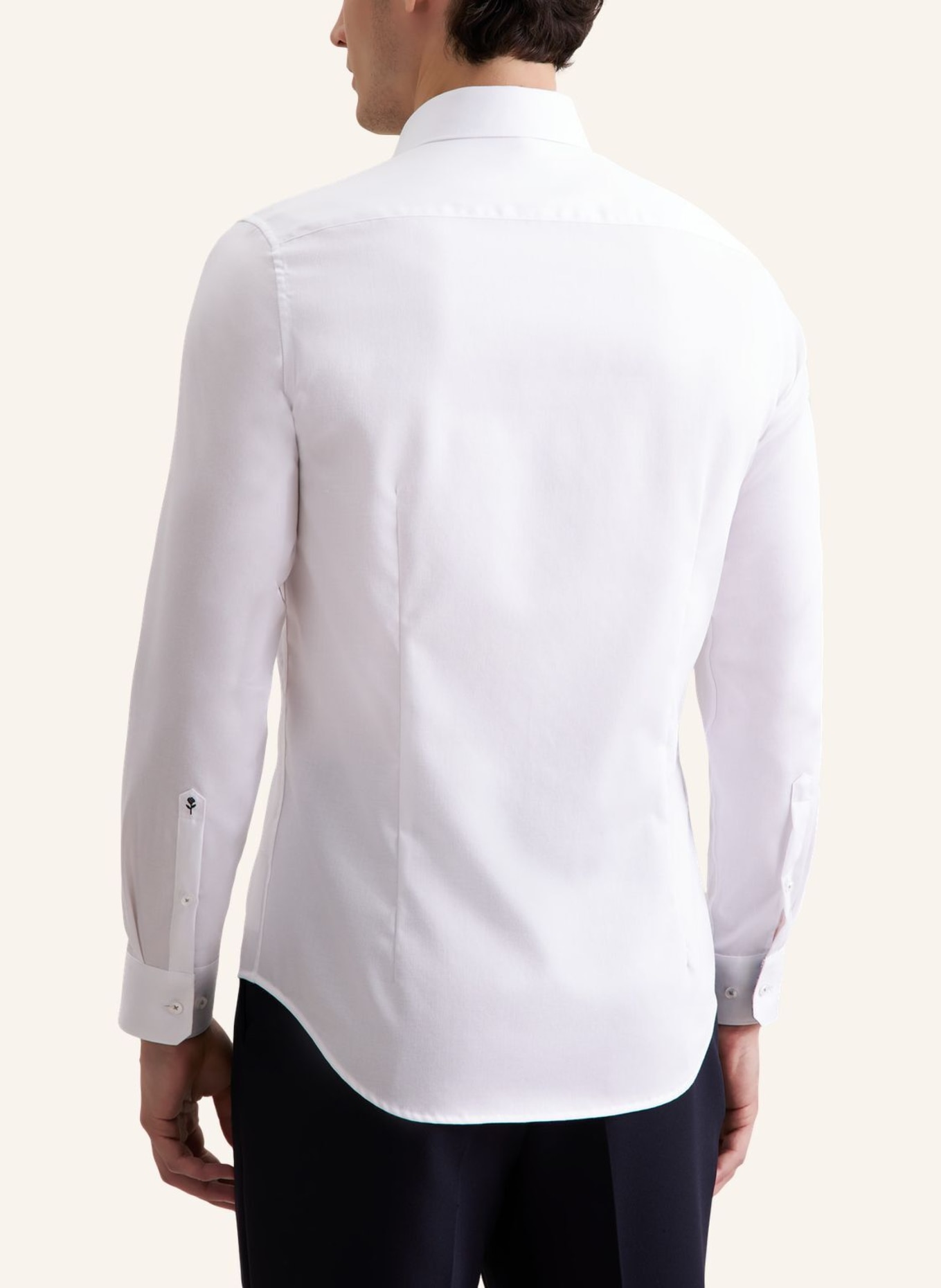 seidensticker Business Hemd Shaped Fit: WEISS