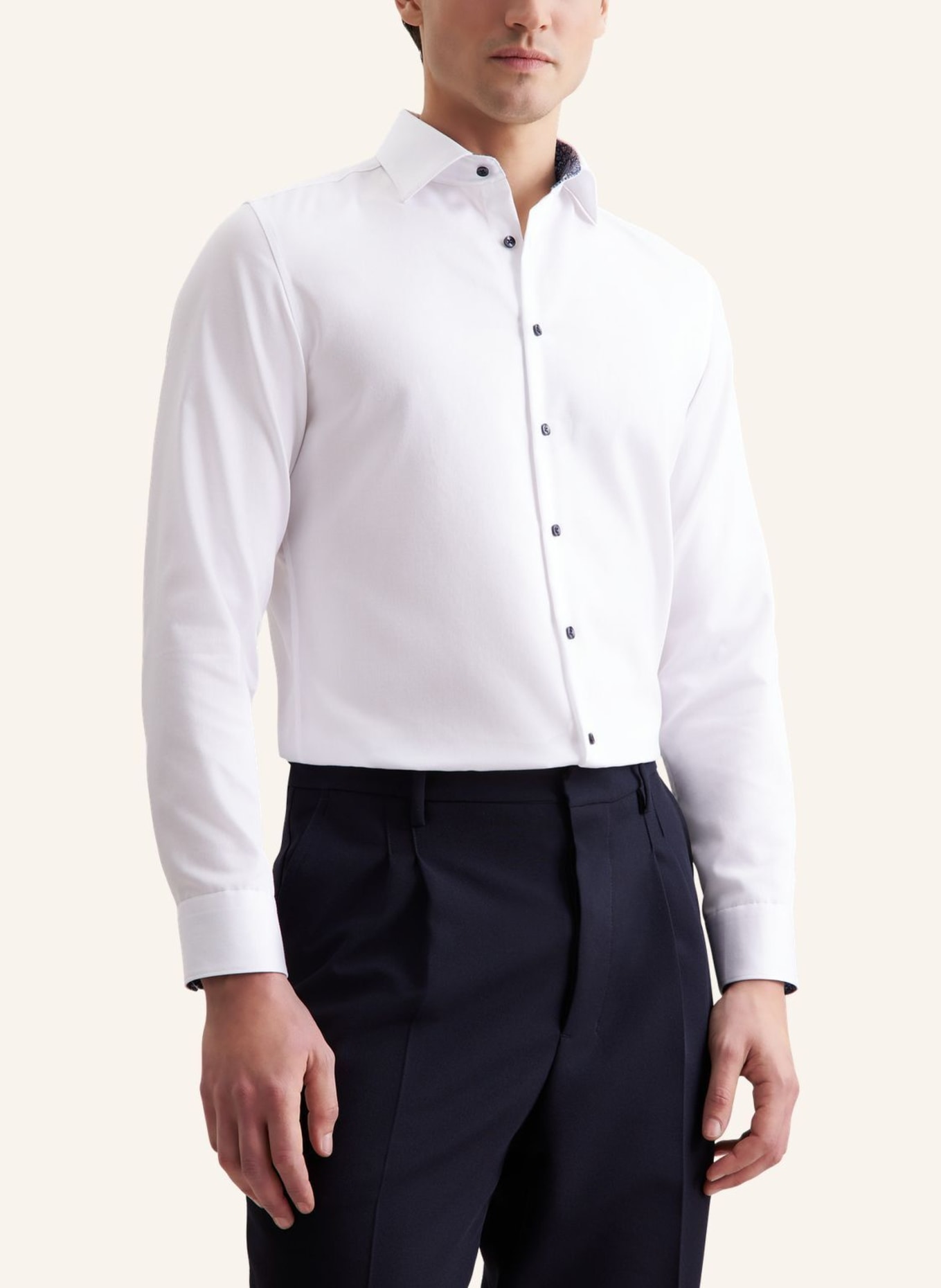 seidensticker Business Hemd Slim Fit: WEISS