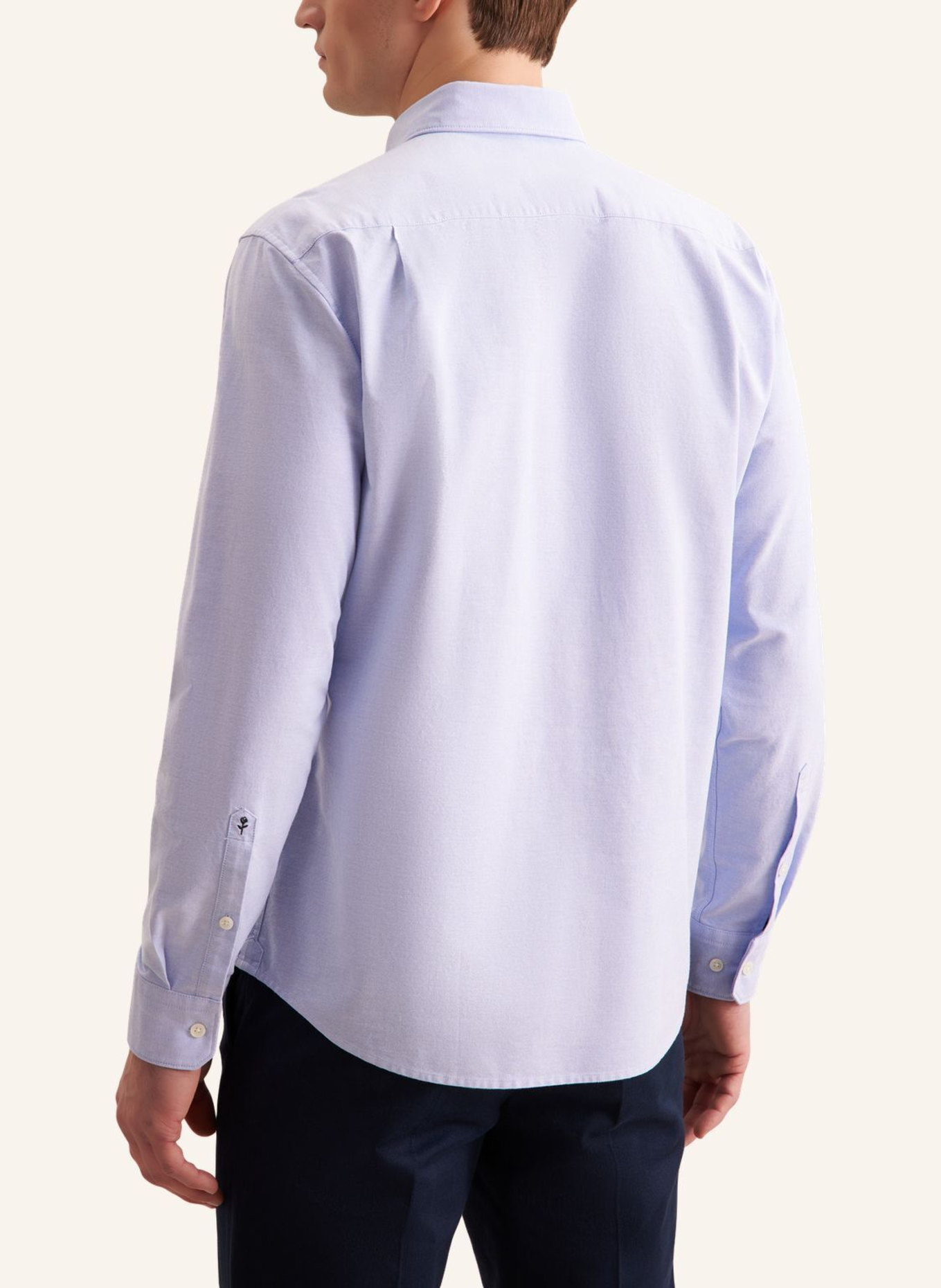 seidensticker Casual Hemd Regular Fit: BLAU