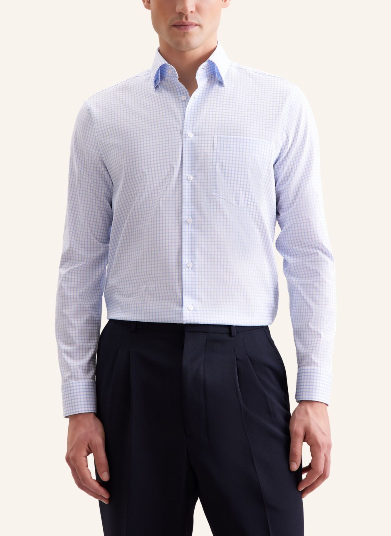 seidensticker Business Hemd,   Regular Fit: HELLBLAU