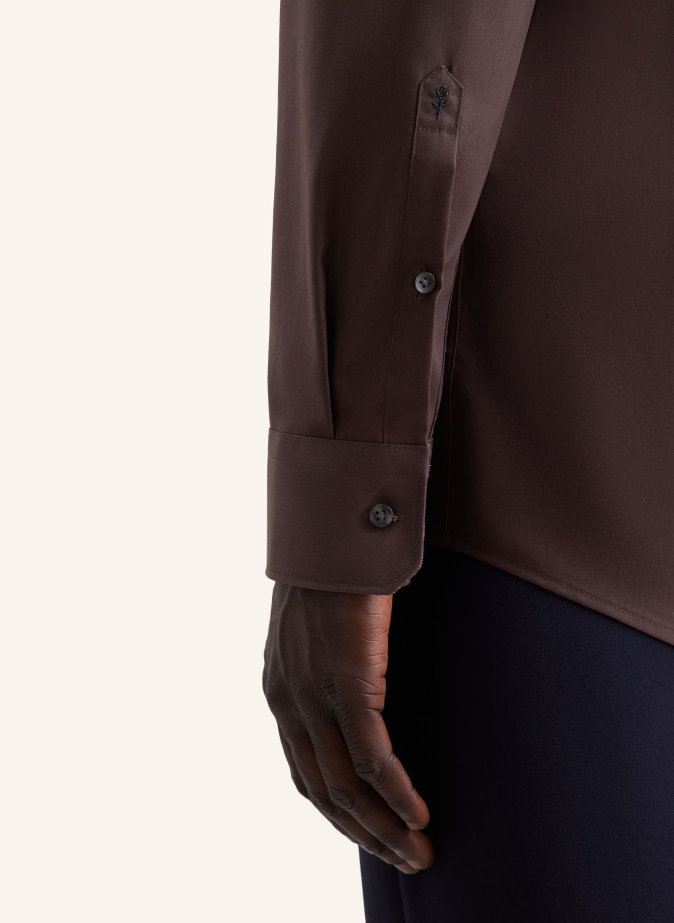seidensticker Business Hemd Regular Fit: BRAUN