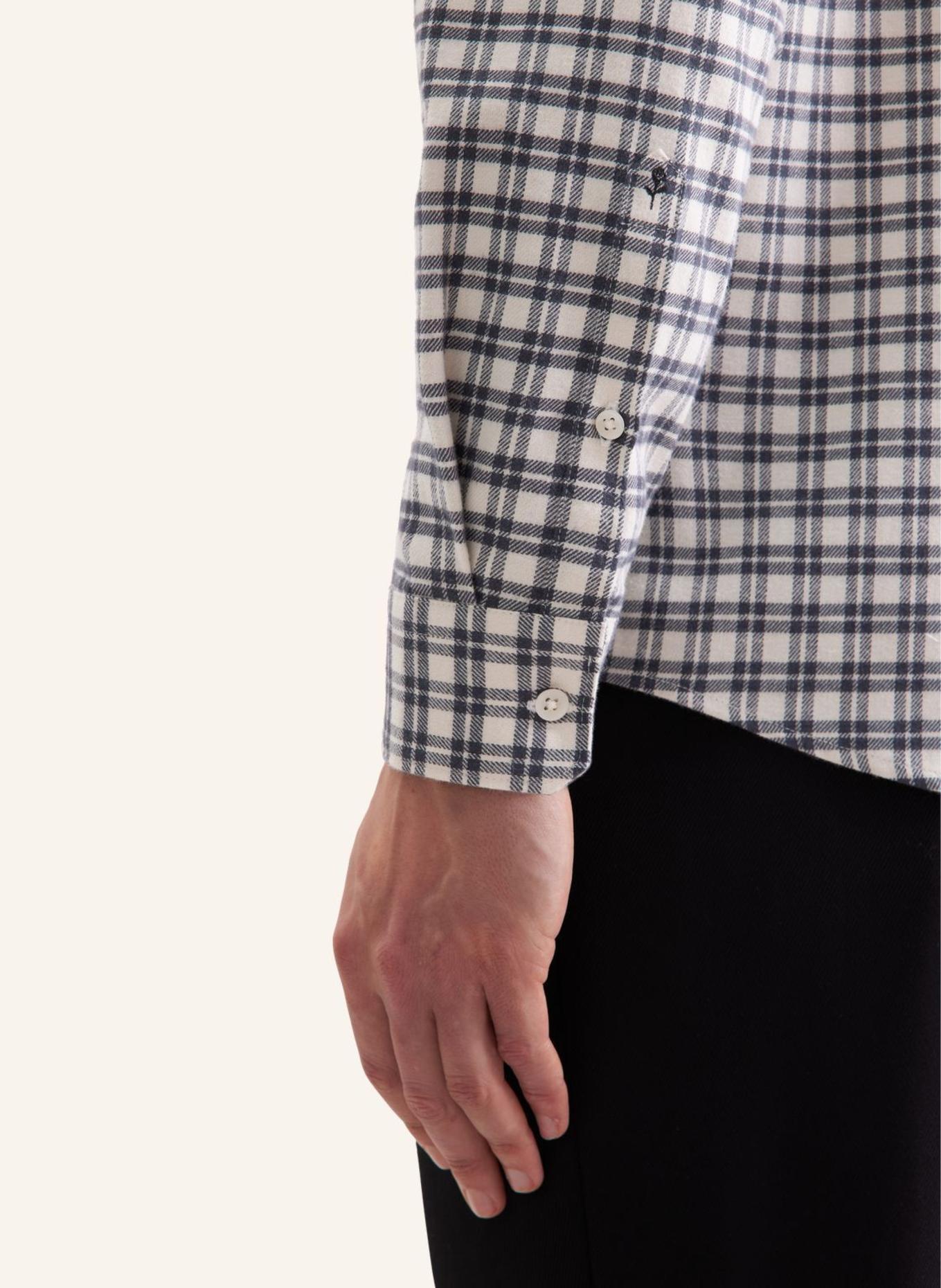 seidensticker Flanellhemd Regular Fit: GRAU