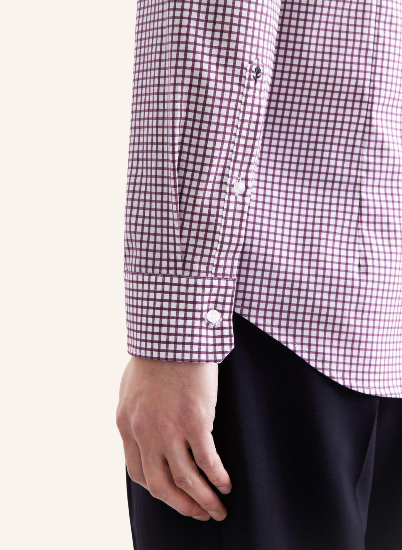 seidensticker Business Hemd,   Slim Fit: LILA