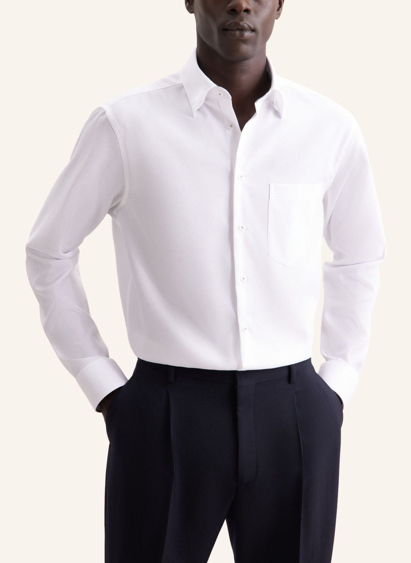 seidensticker Business Hemd Comfort Fit: WEISS