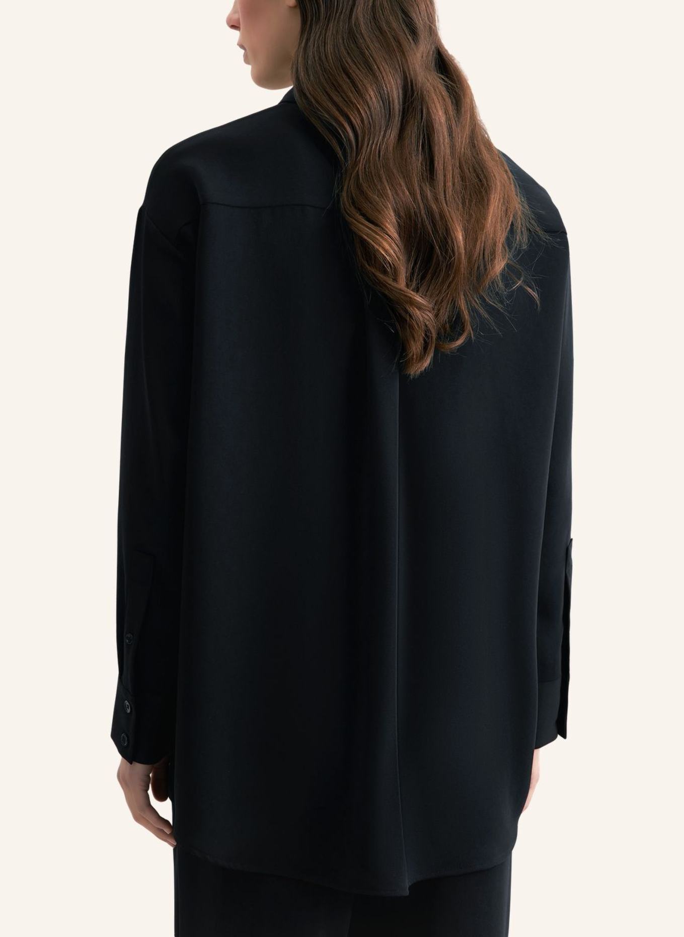 seidensticker , Oversizebluse, Longbluse: SCHWARZ