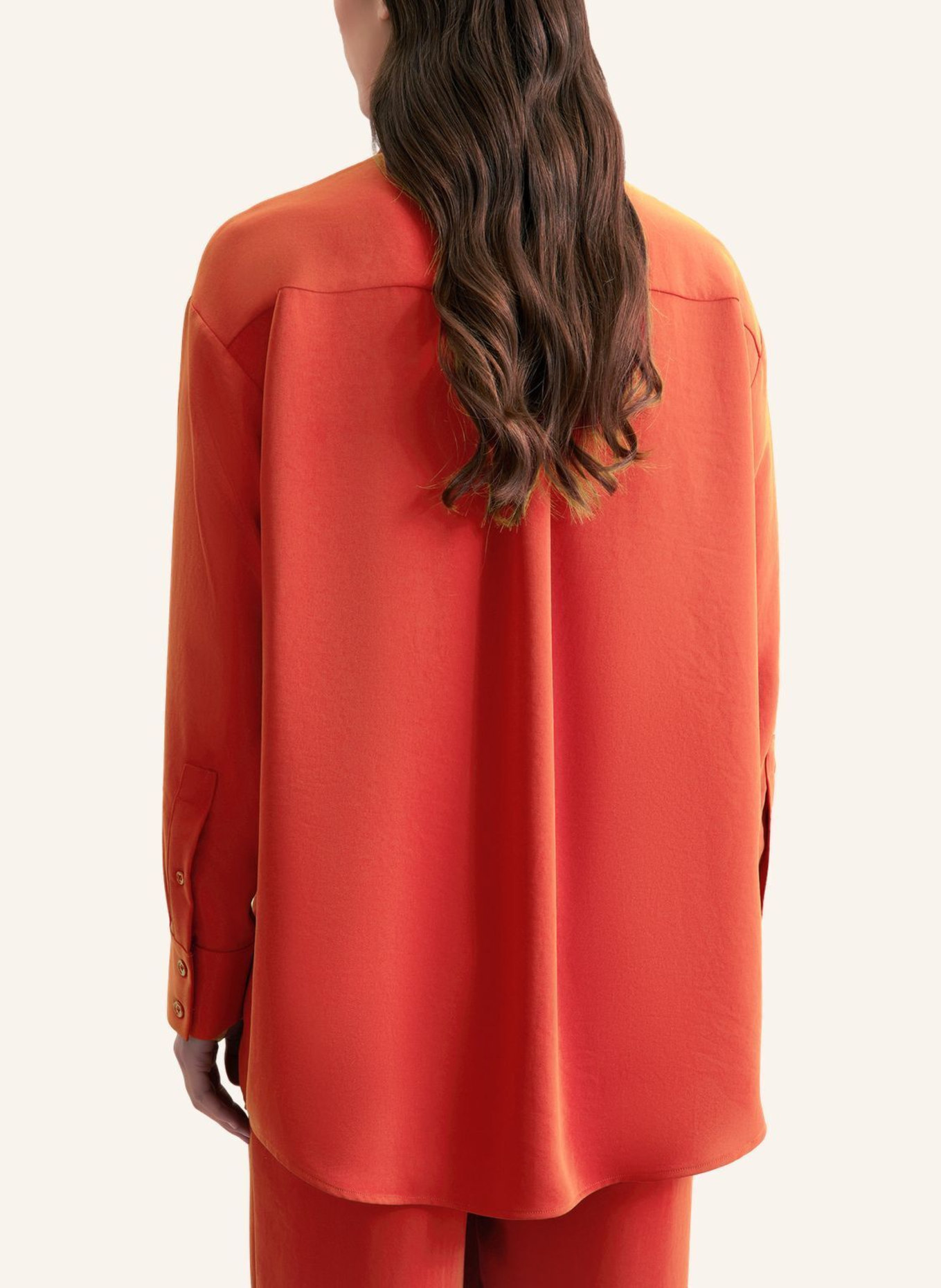 seidensticker Oversizebluse, Longbluse,: ORANGE