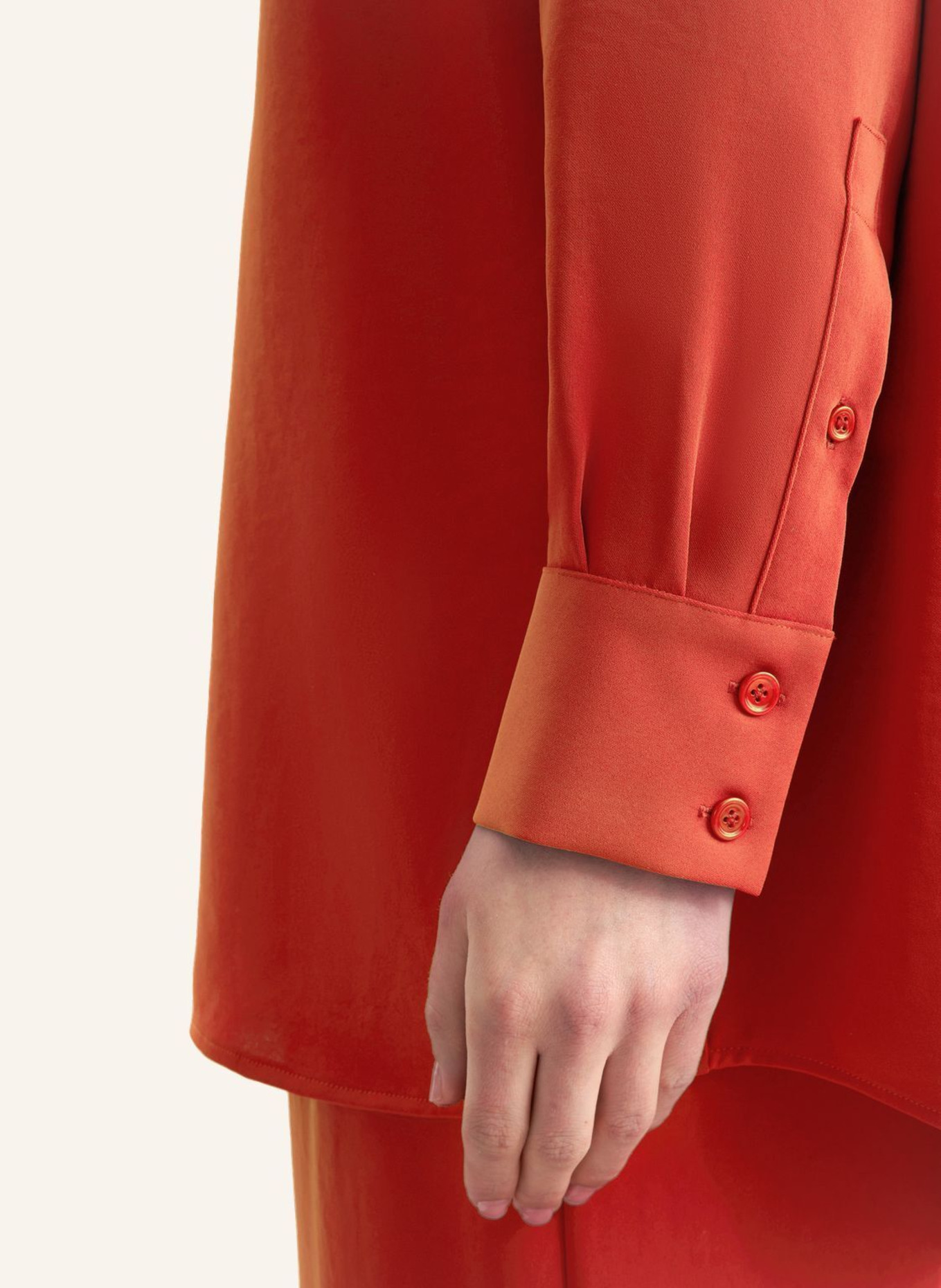 seidensticker Oversizebluse, Longbluse,: ORANGE