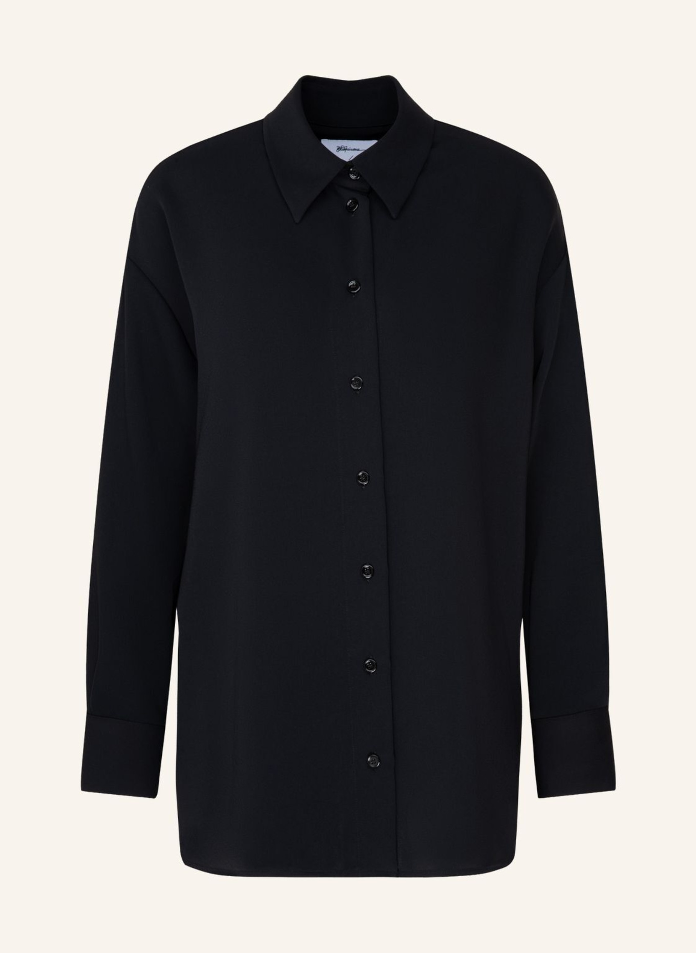 seidensticker , Oversizebluse, Longbluse: SCHWARZ