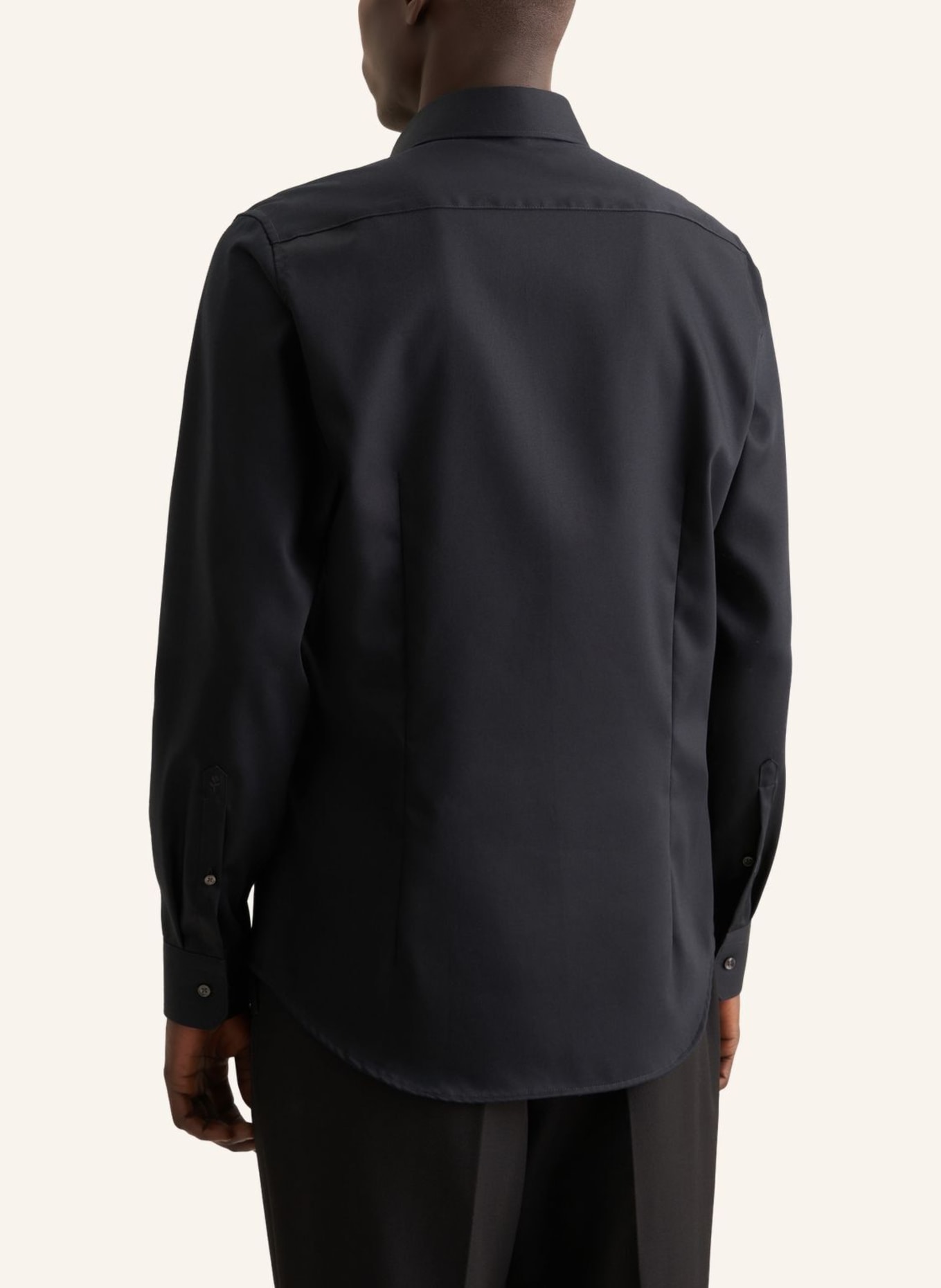 seidensticker Business Hemd Slim Fit: SCHWARZ