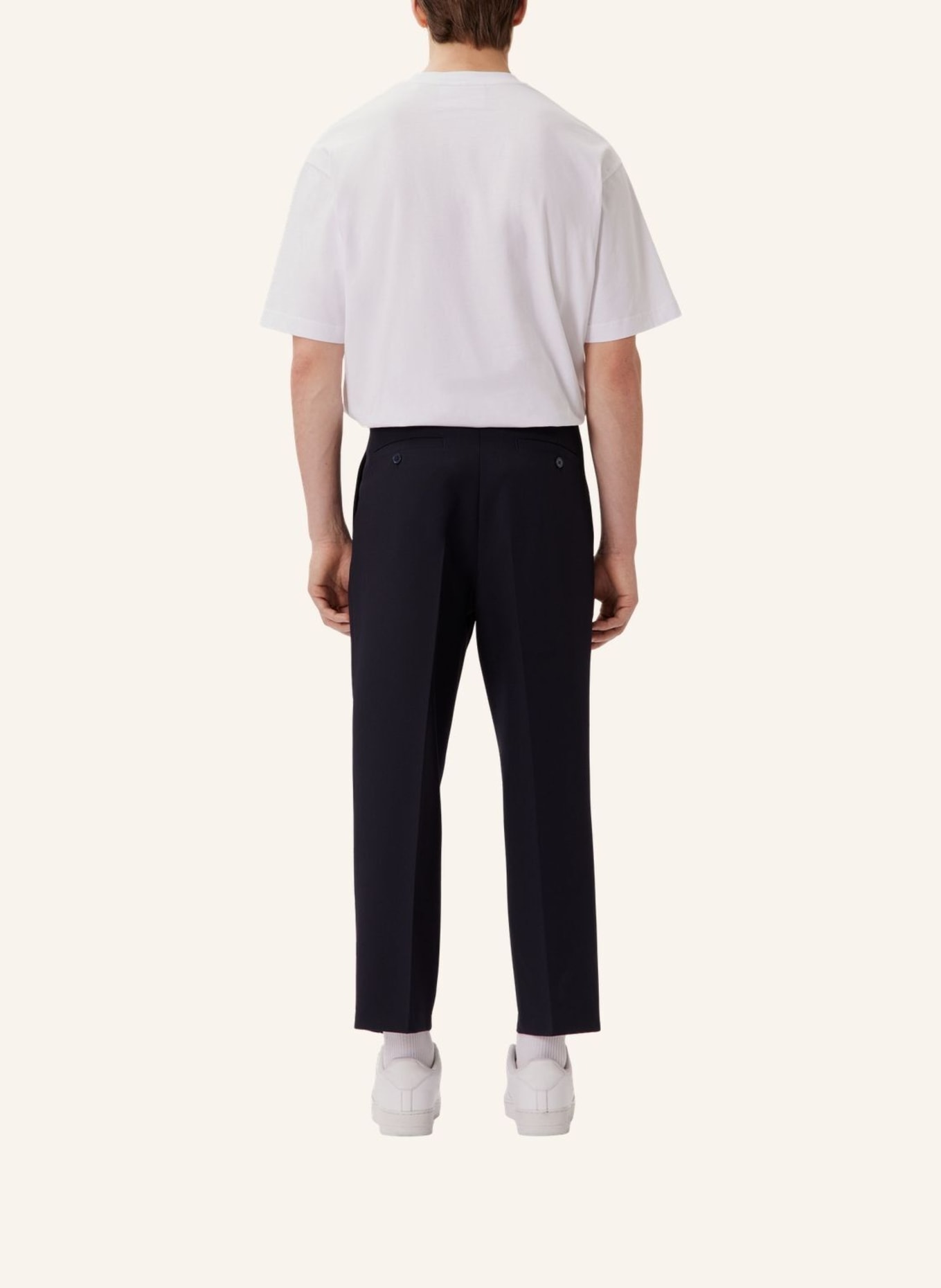 studio seidensticker Regular-Fit Chino Pants: DARK BLUE