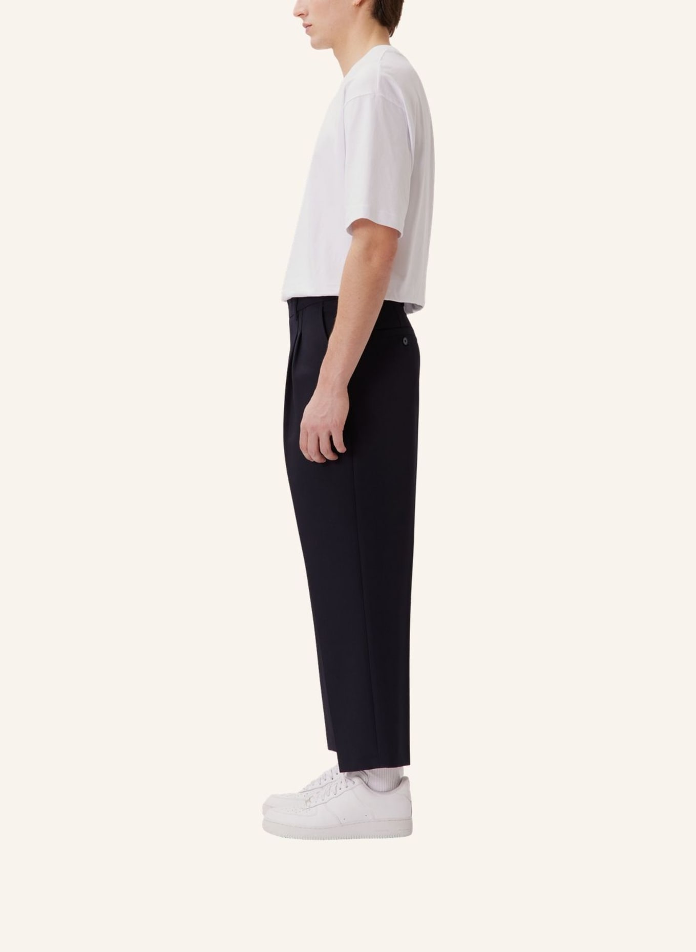 studio seidensticker Regular-Fit Chino Pants: DARK BLUE