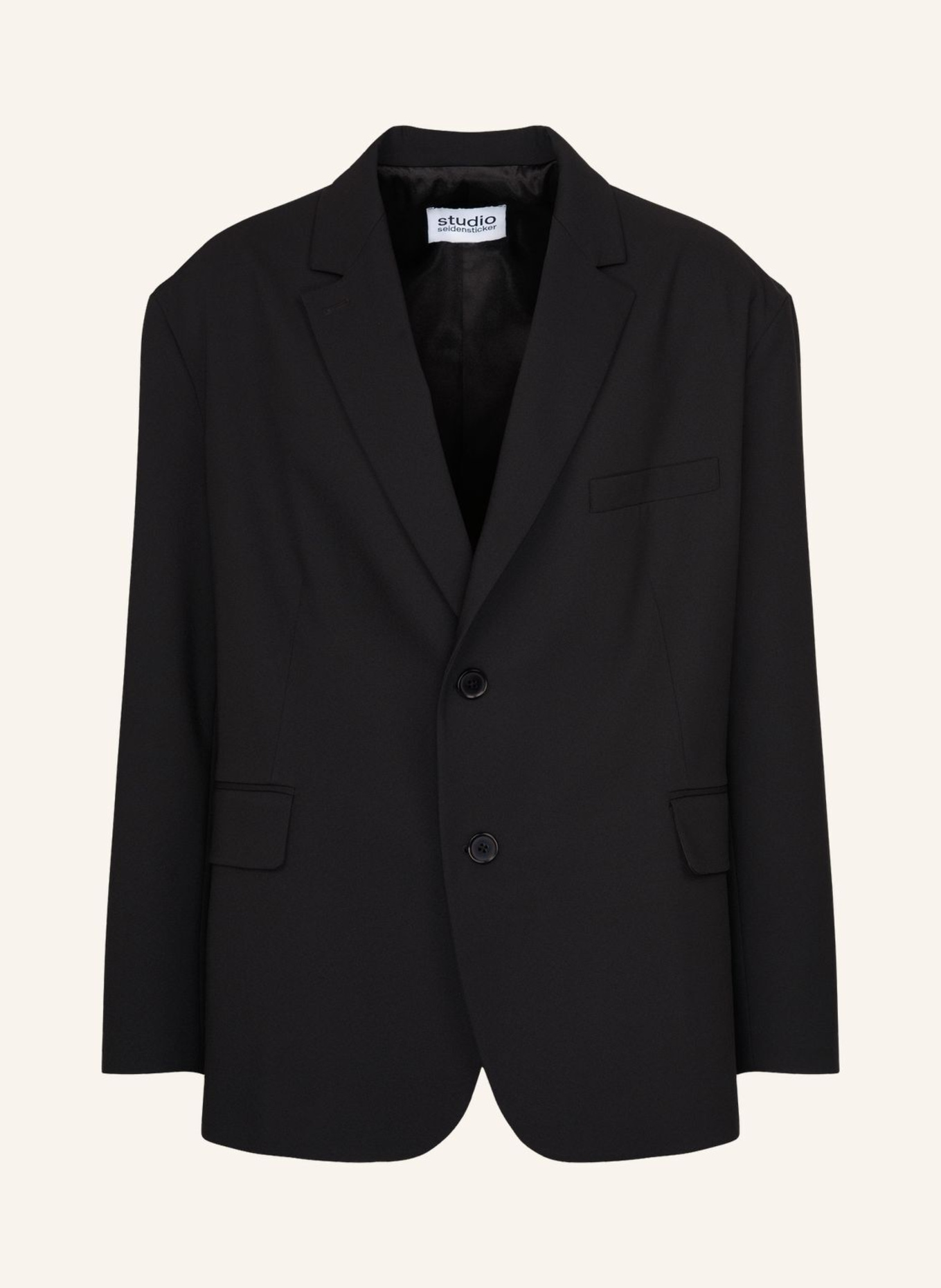 studio seidensticker Jacke, Blazer, Sakko Oversized: SCHWARZ