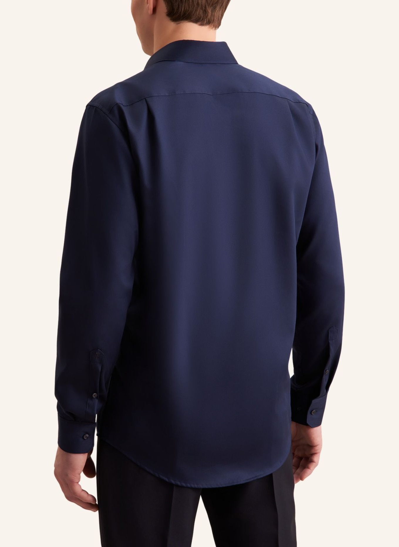 seidensticker Business Hemd Regular Fit: DUNKELBLAU