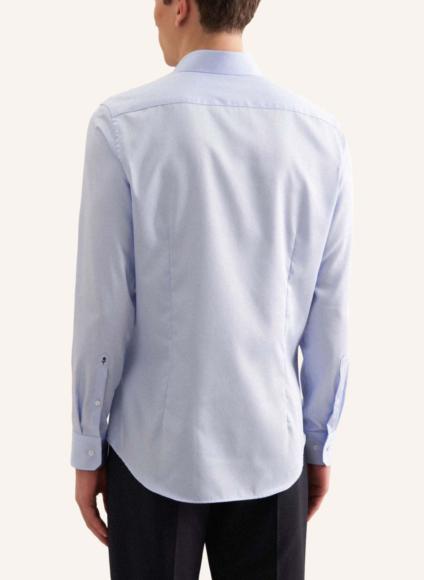 seidensticker Business Hemd Slim Fit: HELLBLAU