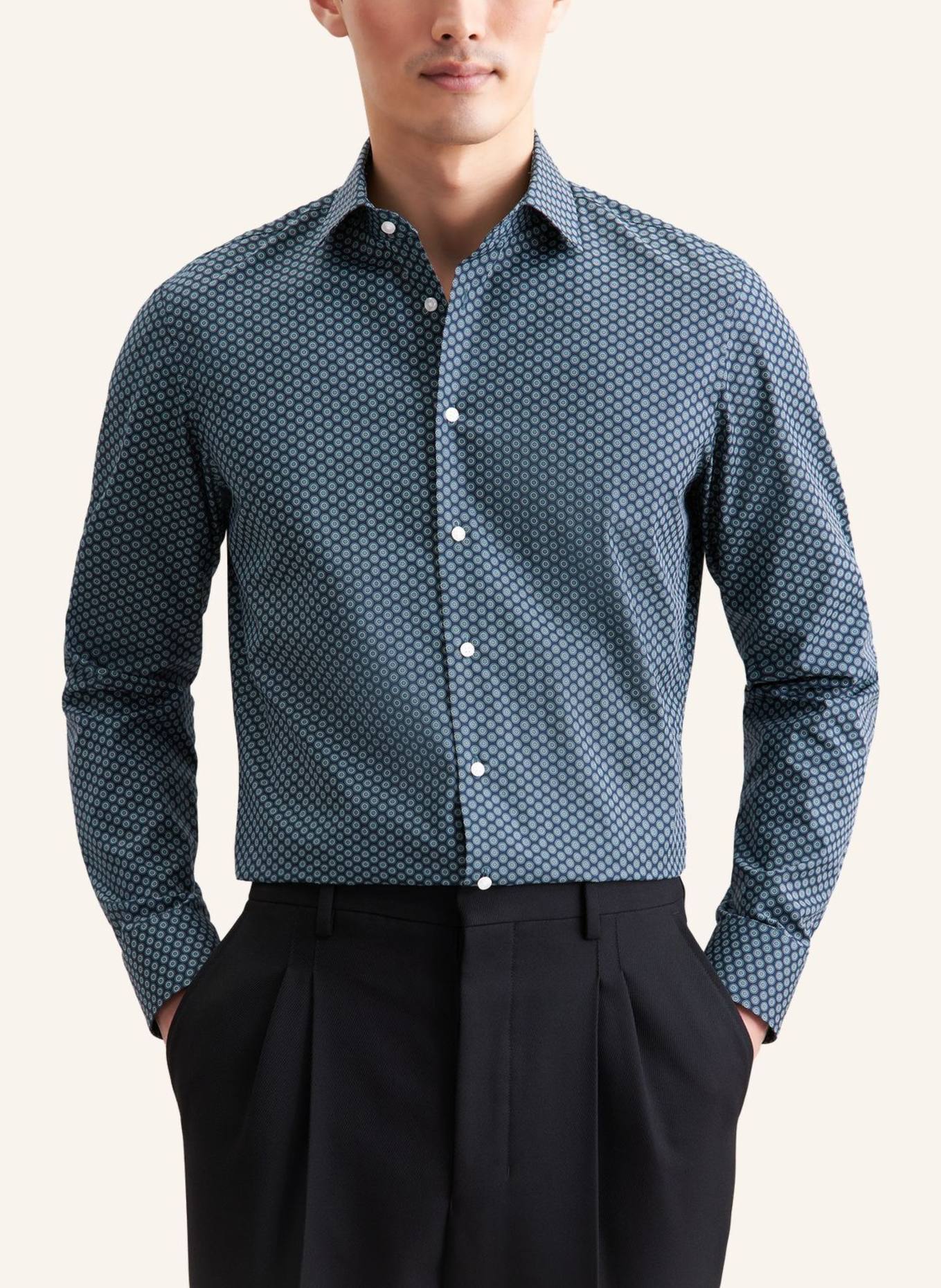 seidensticker Business Hemd Slim Fit: GRÜN