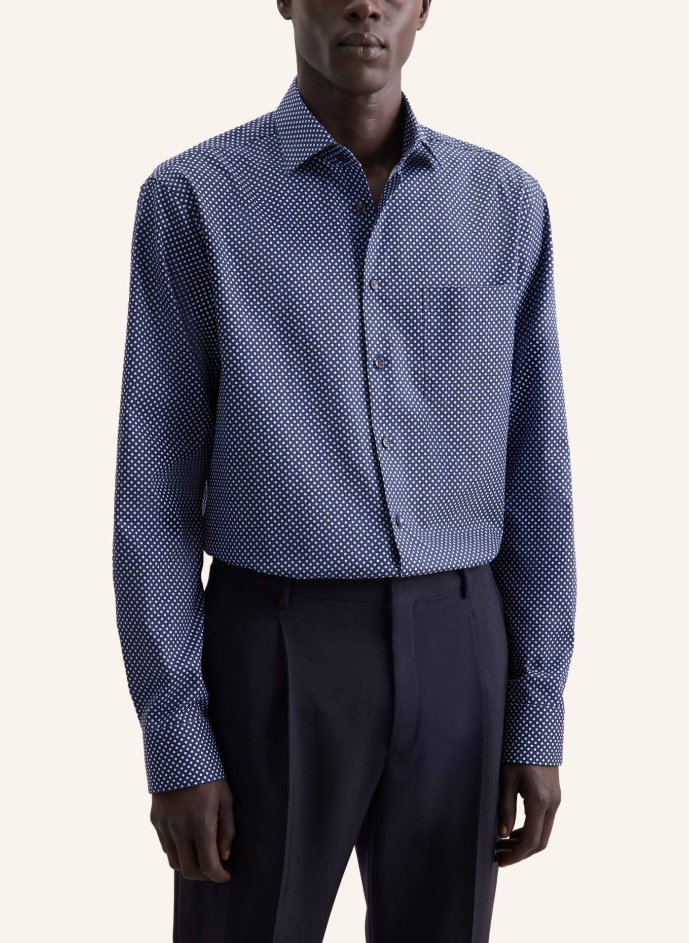 seidensticker Business Hemd Regular Fit: DUNKELBLAU