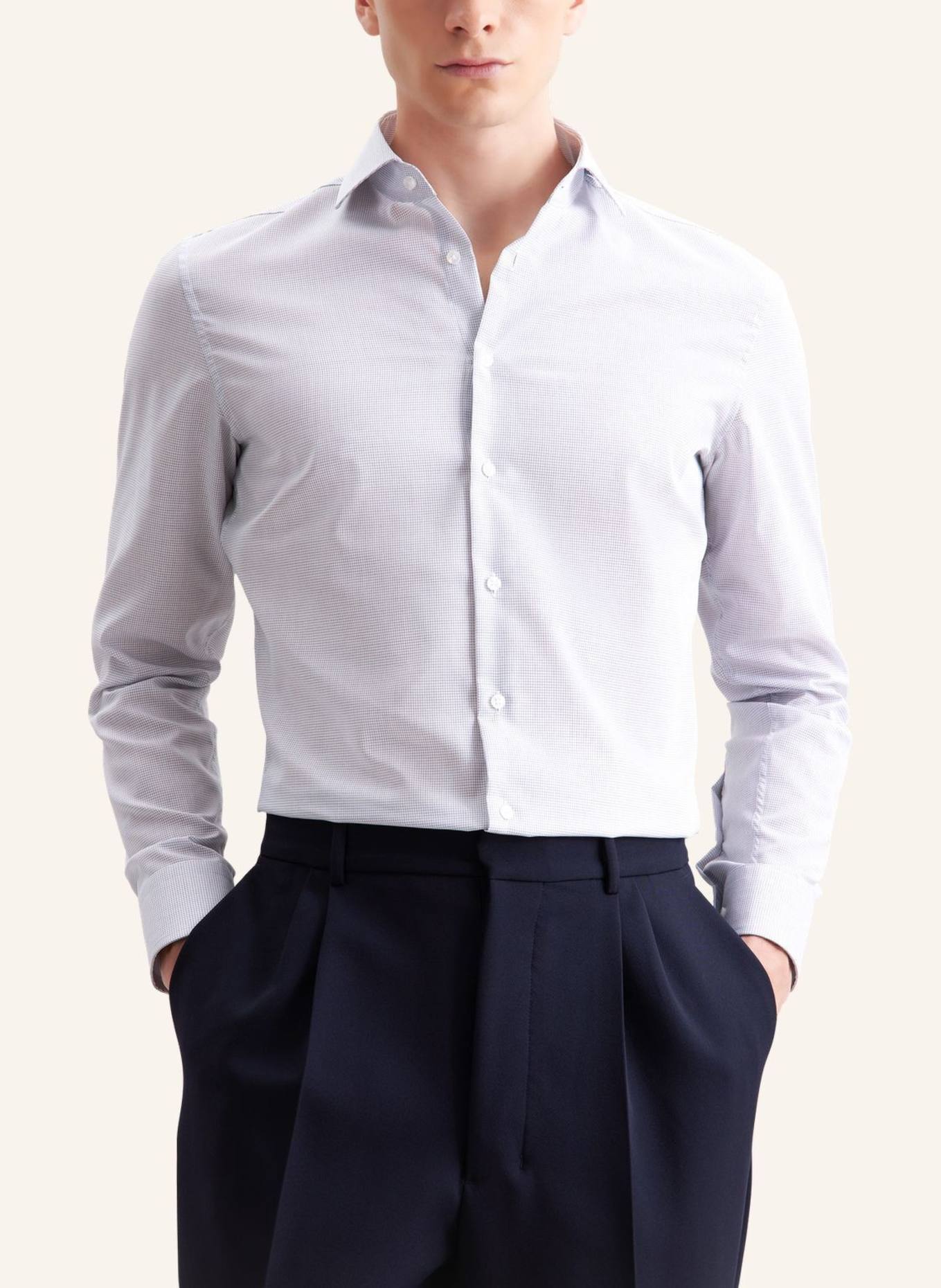 seidensticker Business Hemd Slim Fit: DUNKELBLAU