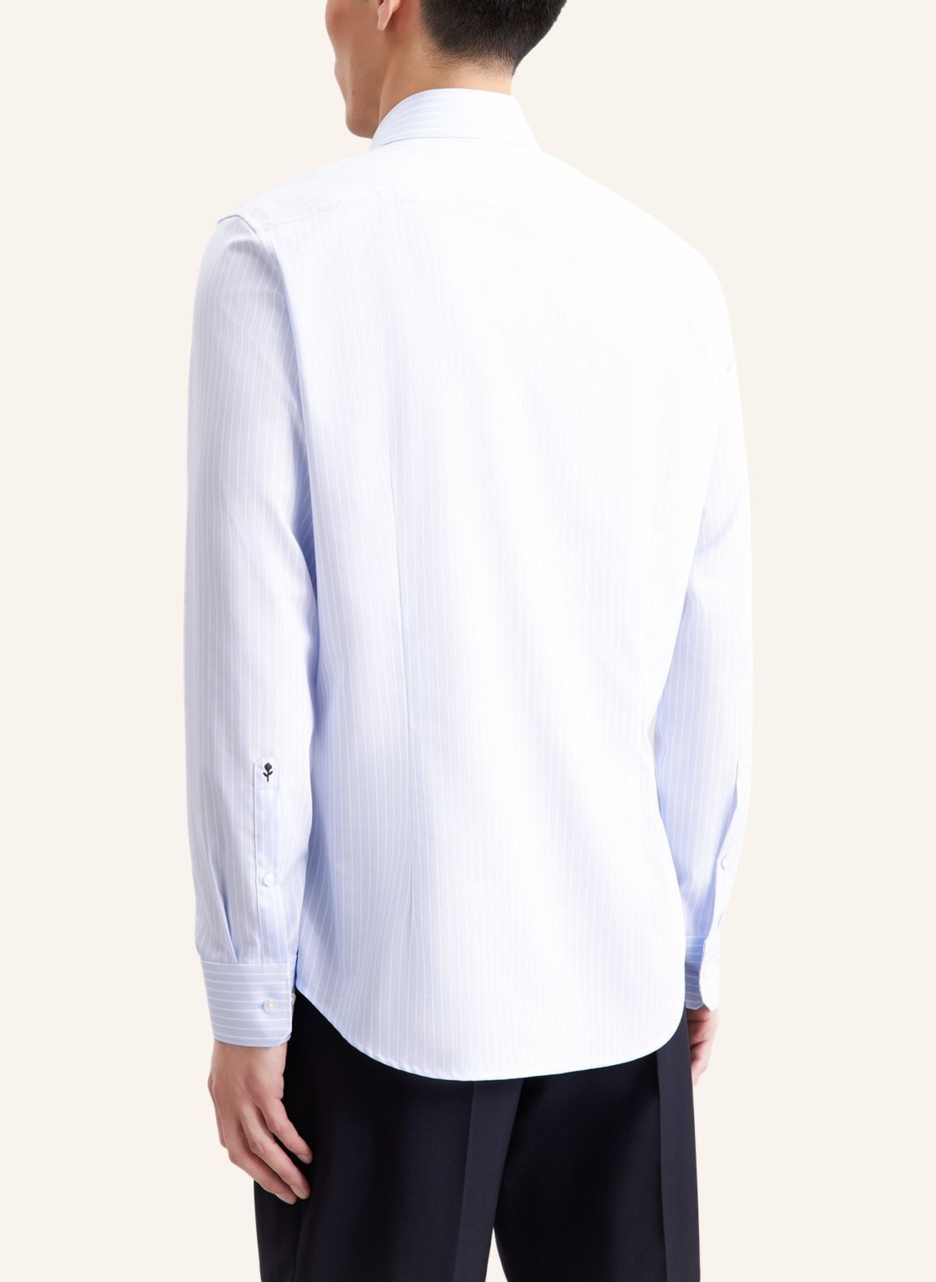 seidensticker Business Hemd Shaped Fit: HELLBLAU