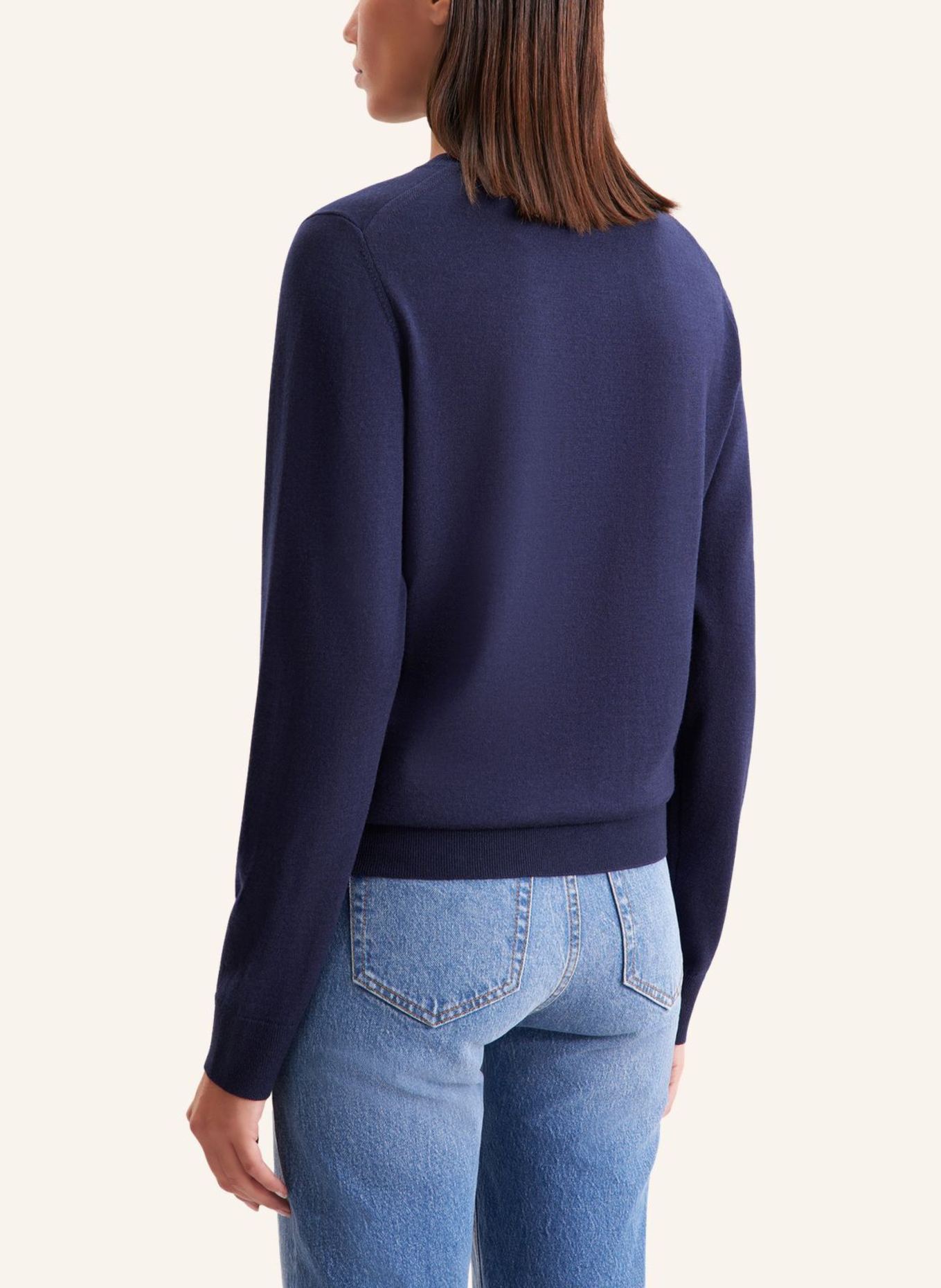 seidensticker , Strick-Jacke, Cardigan: DUNKELBLAU