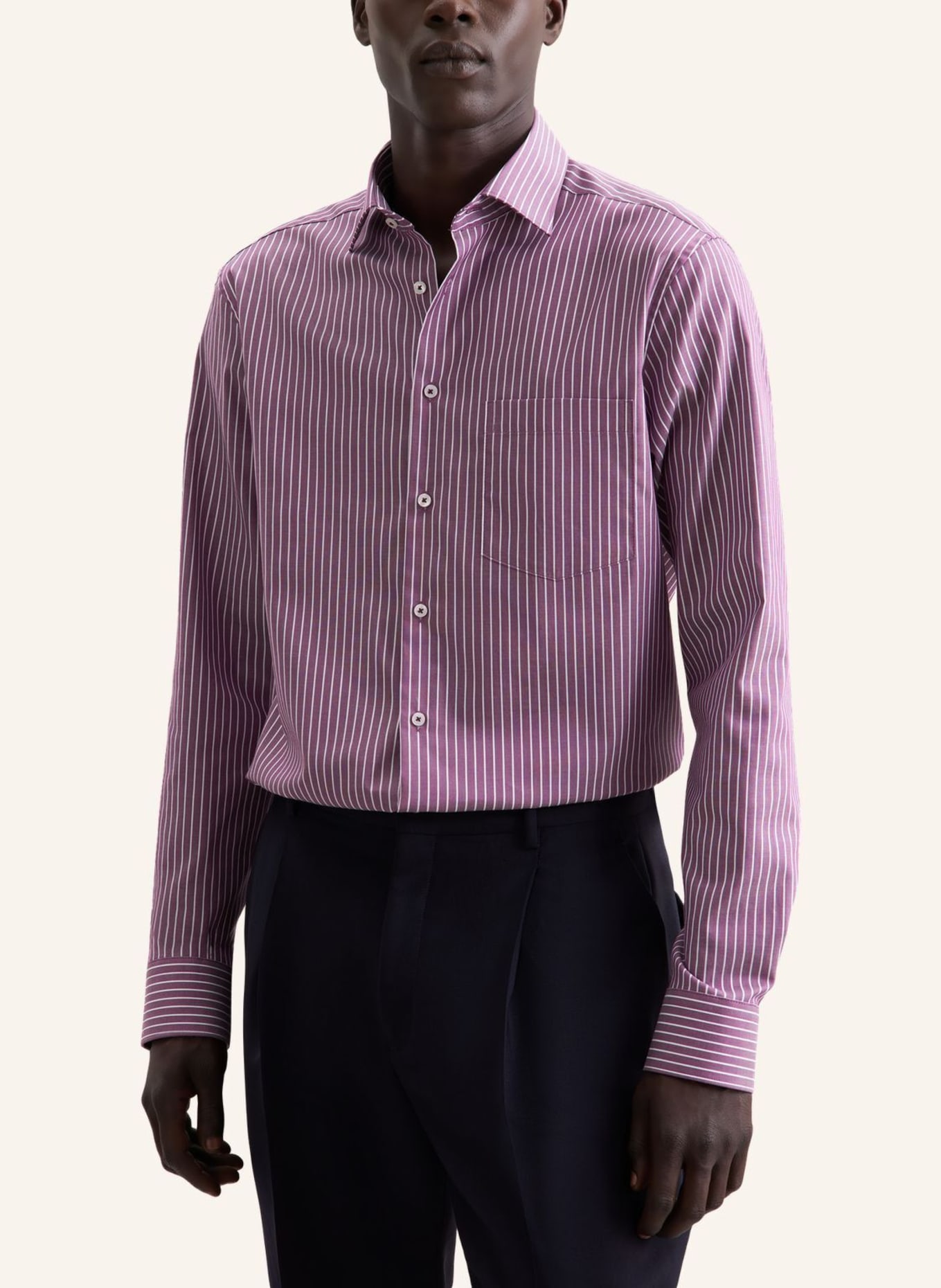 seidensticker Business Hemd Regular Fit: LILA