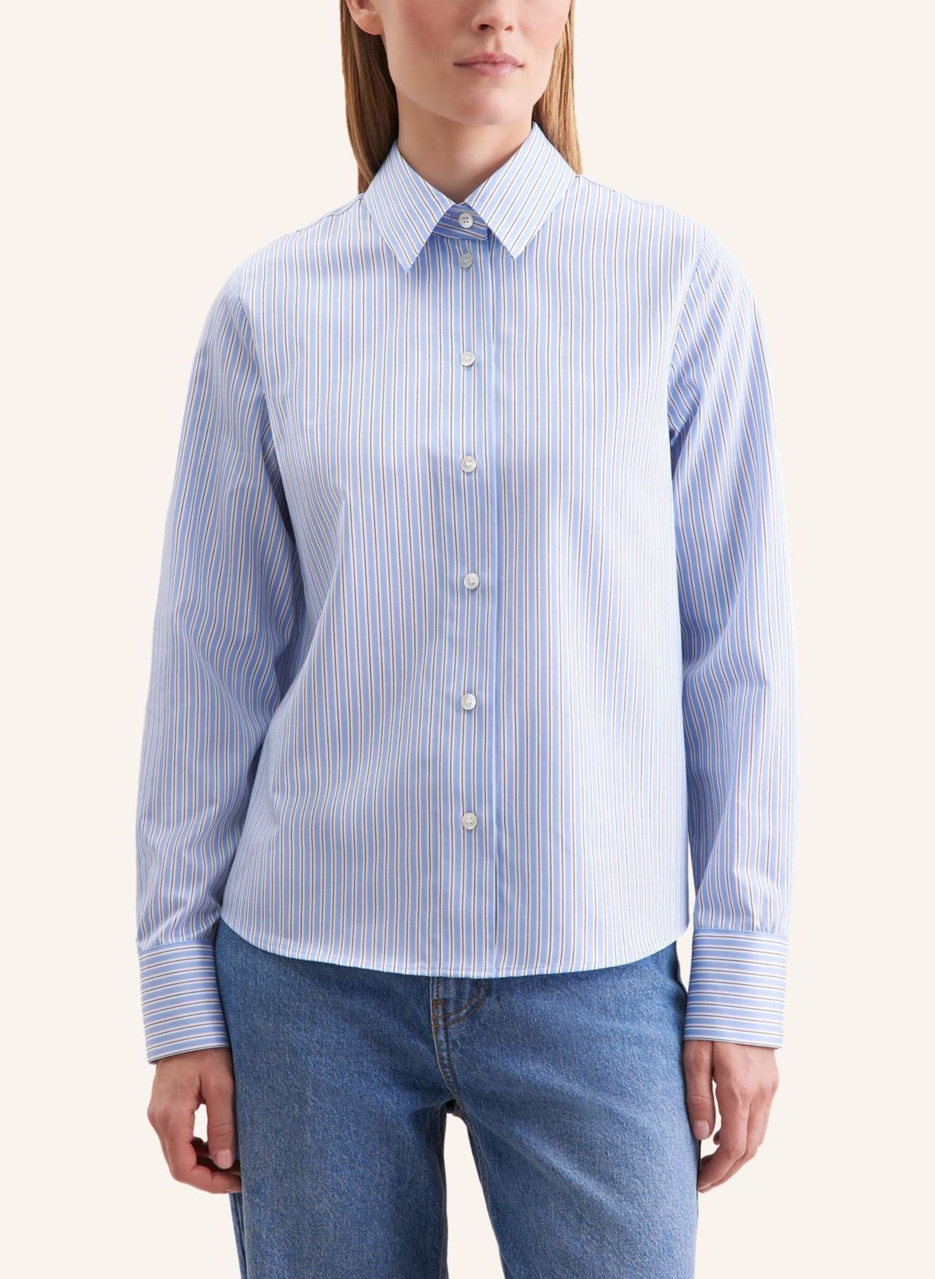 seidensticker Hemdbluse: HELLBLAU