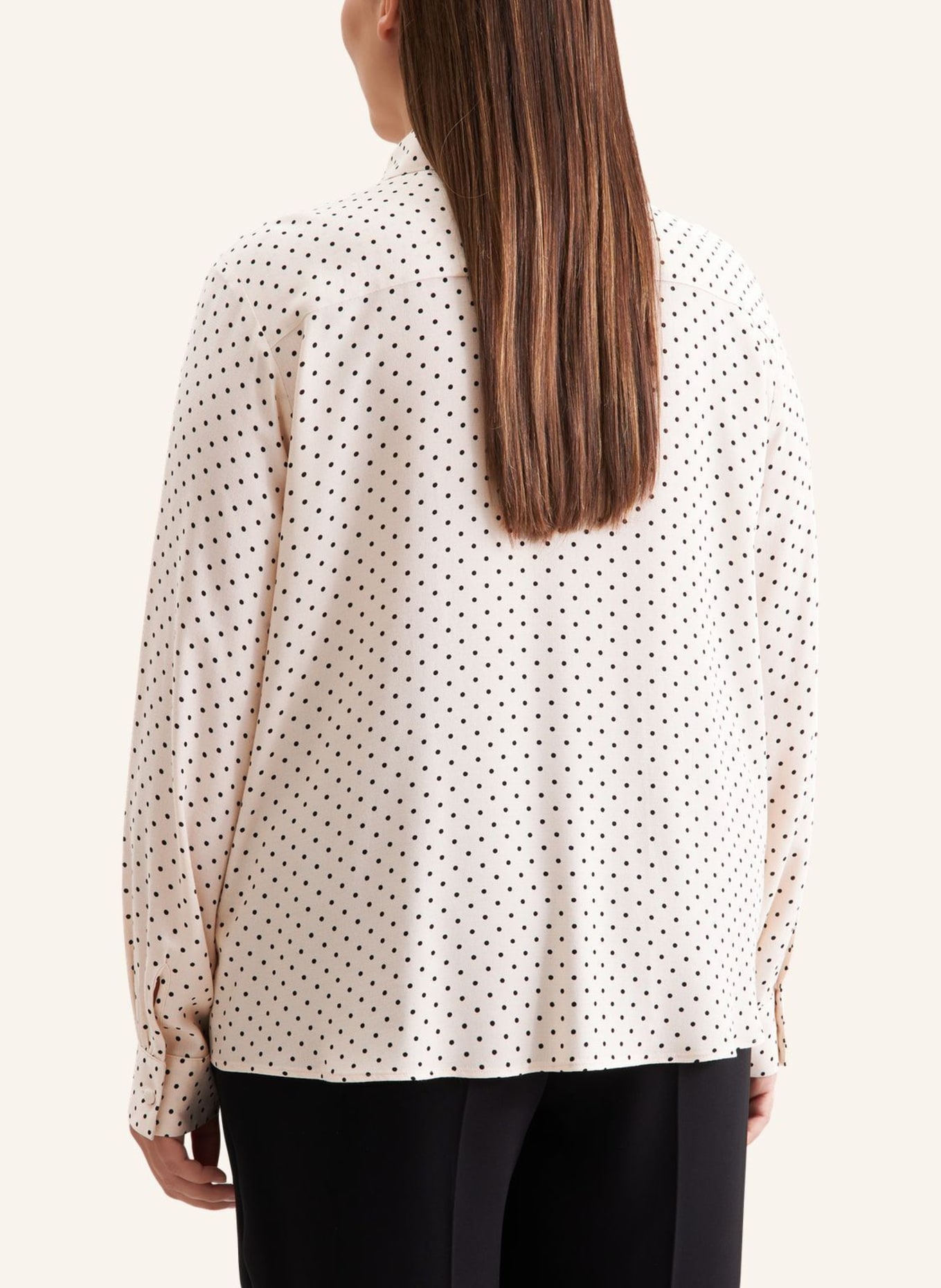 seidensticker Ausgestellte Bluse, Schluppenbluse: WEISS