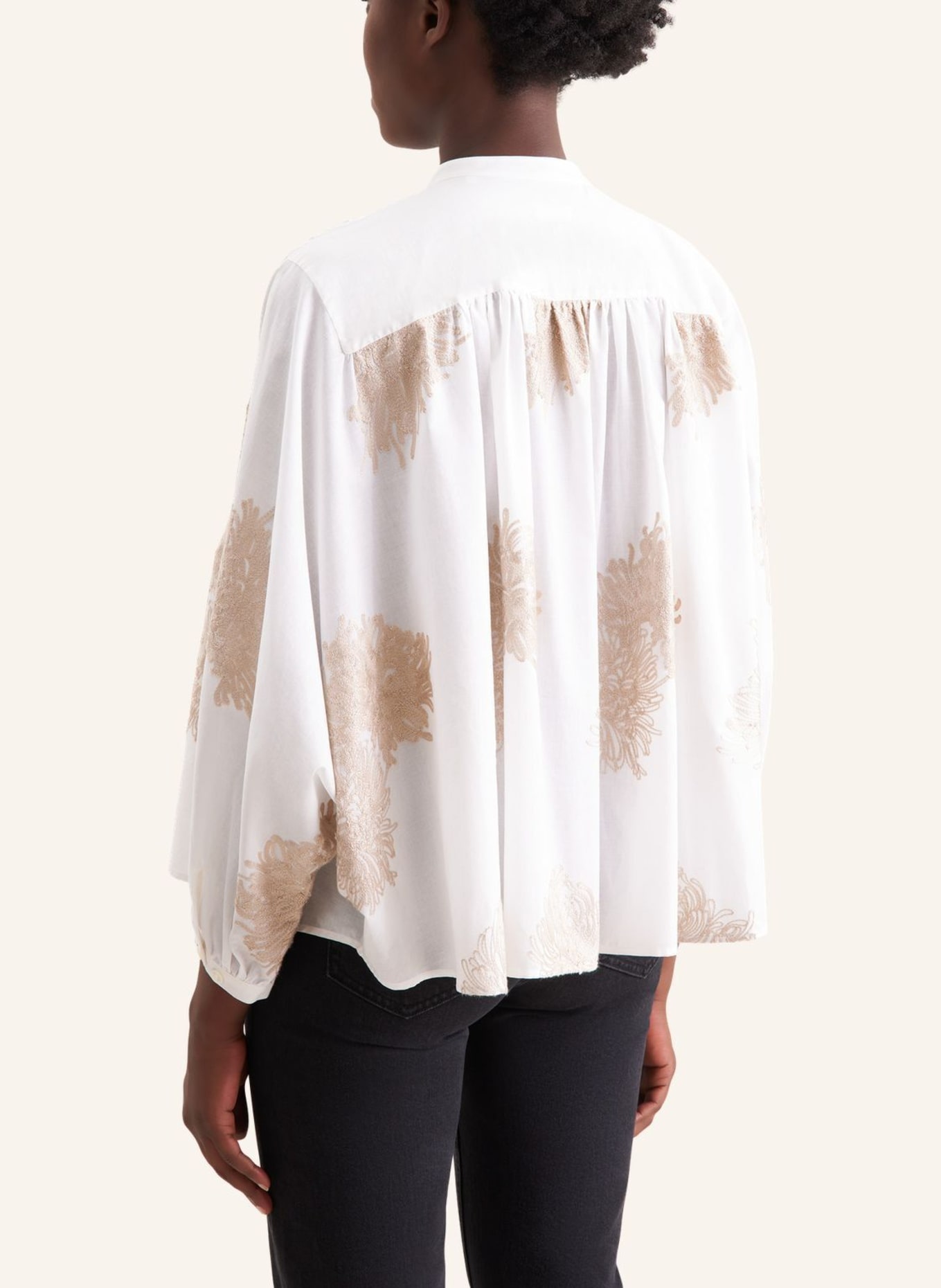 seidensticker Stehkragenbluse: ECRU