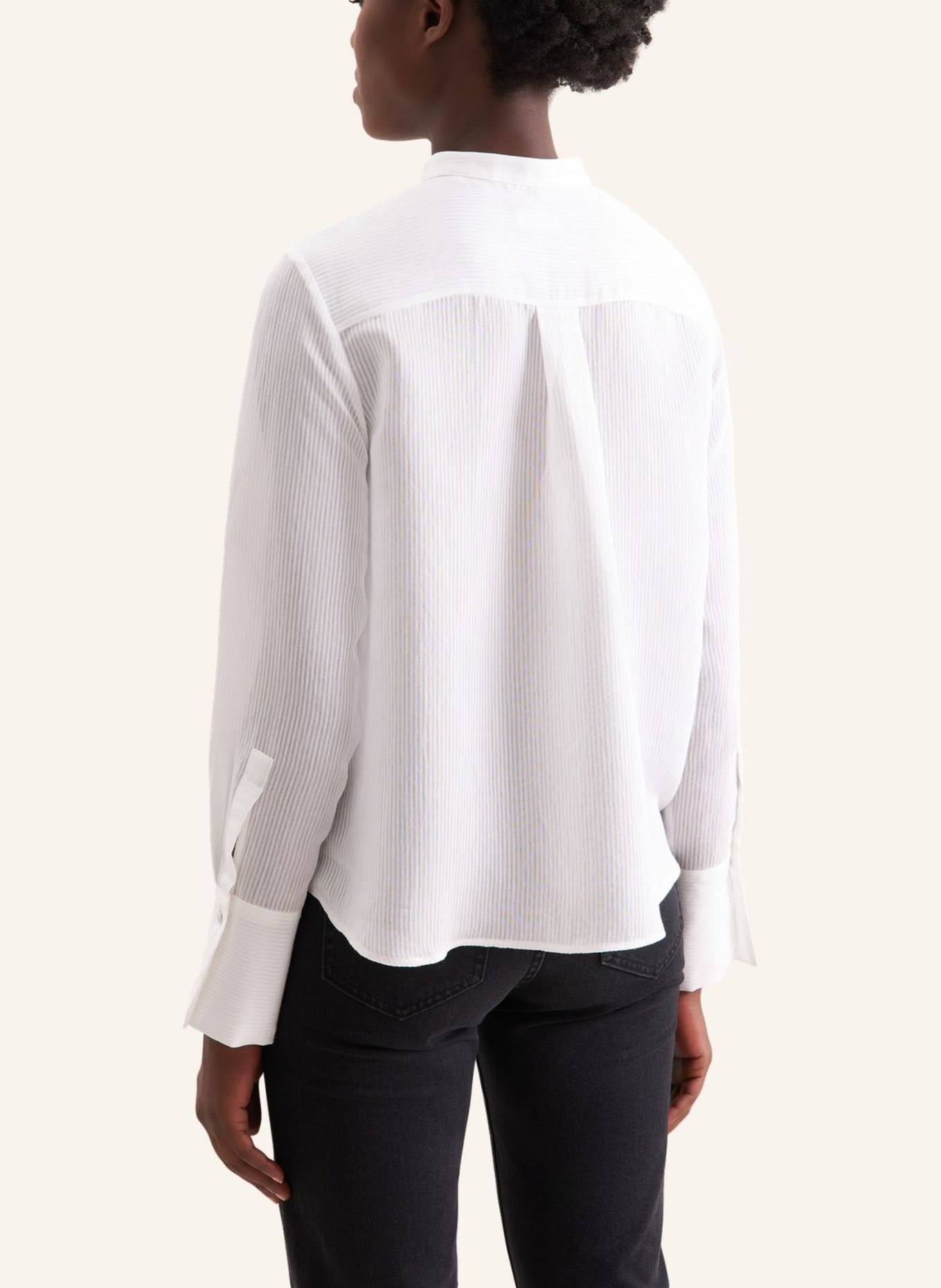 seidensticker Stehkragenbluse: ECRU