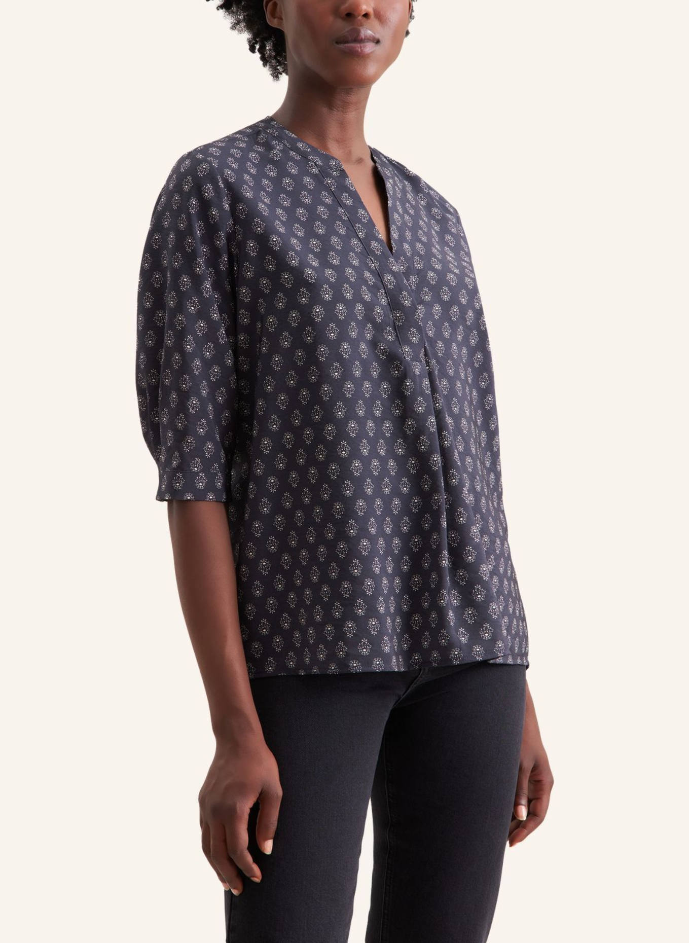 seidensticker Schlupfbluse: GRAU