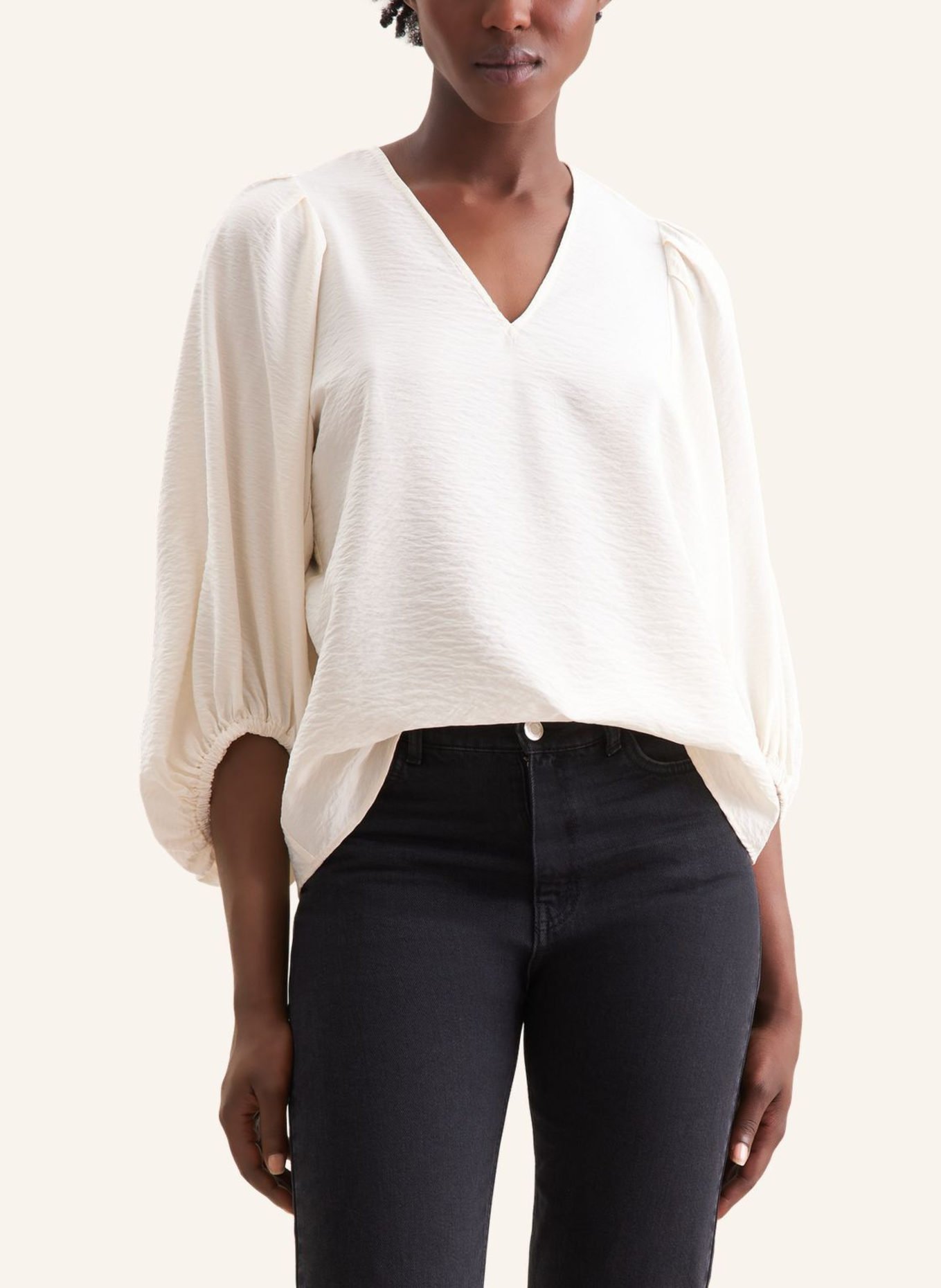 seidensticker Schlupfbluse: ECRU