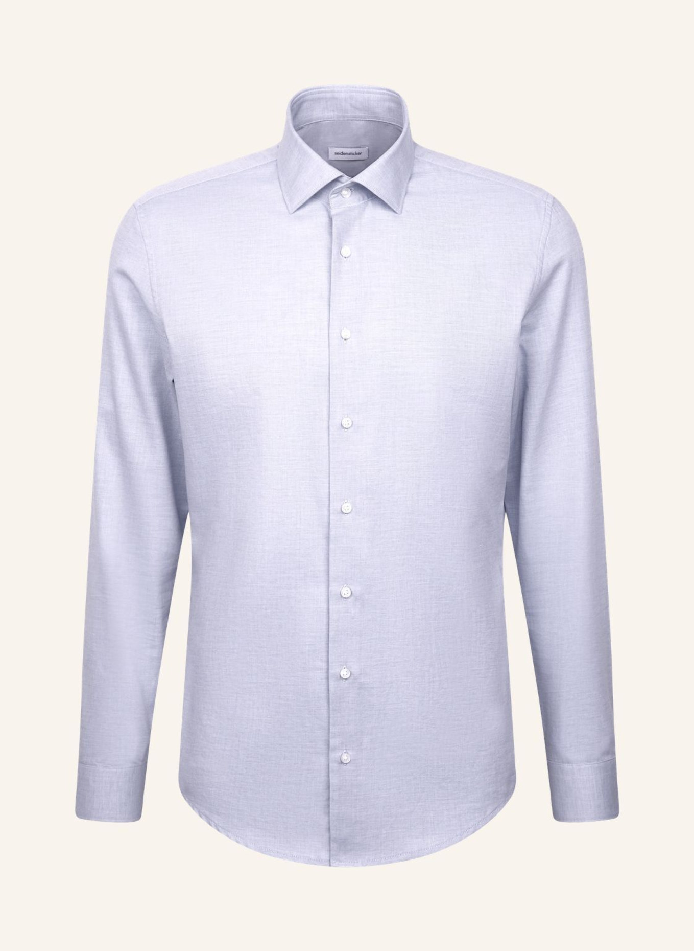 seidensticker Flanellhemd Slim Fit: BLAU