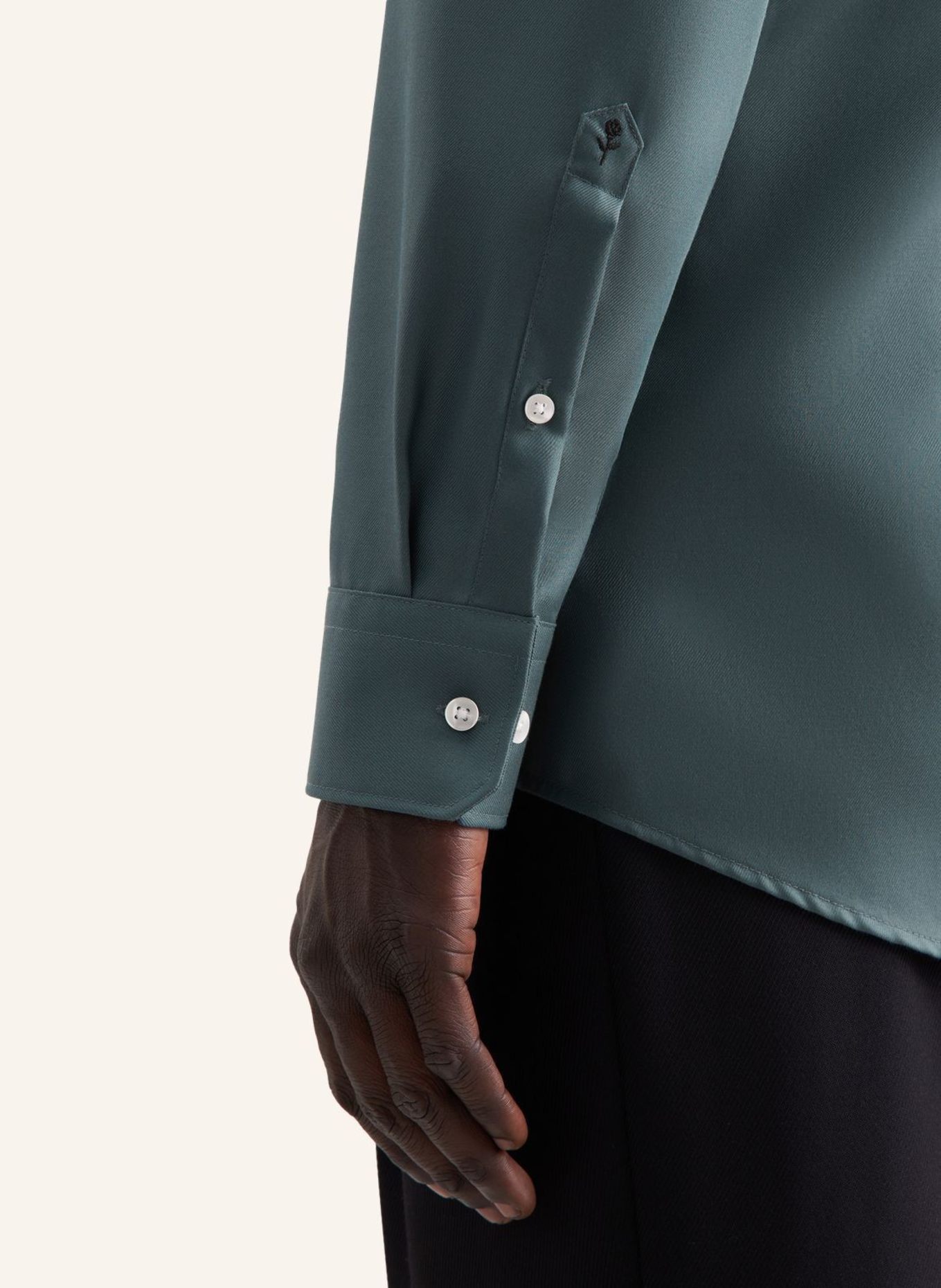 seidensticker Business Hemd Regular Fit: GRÜN