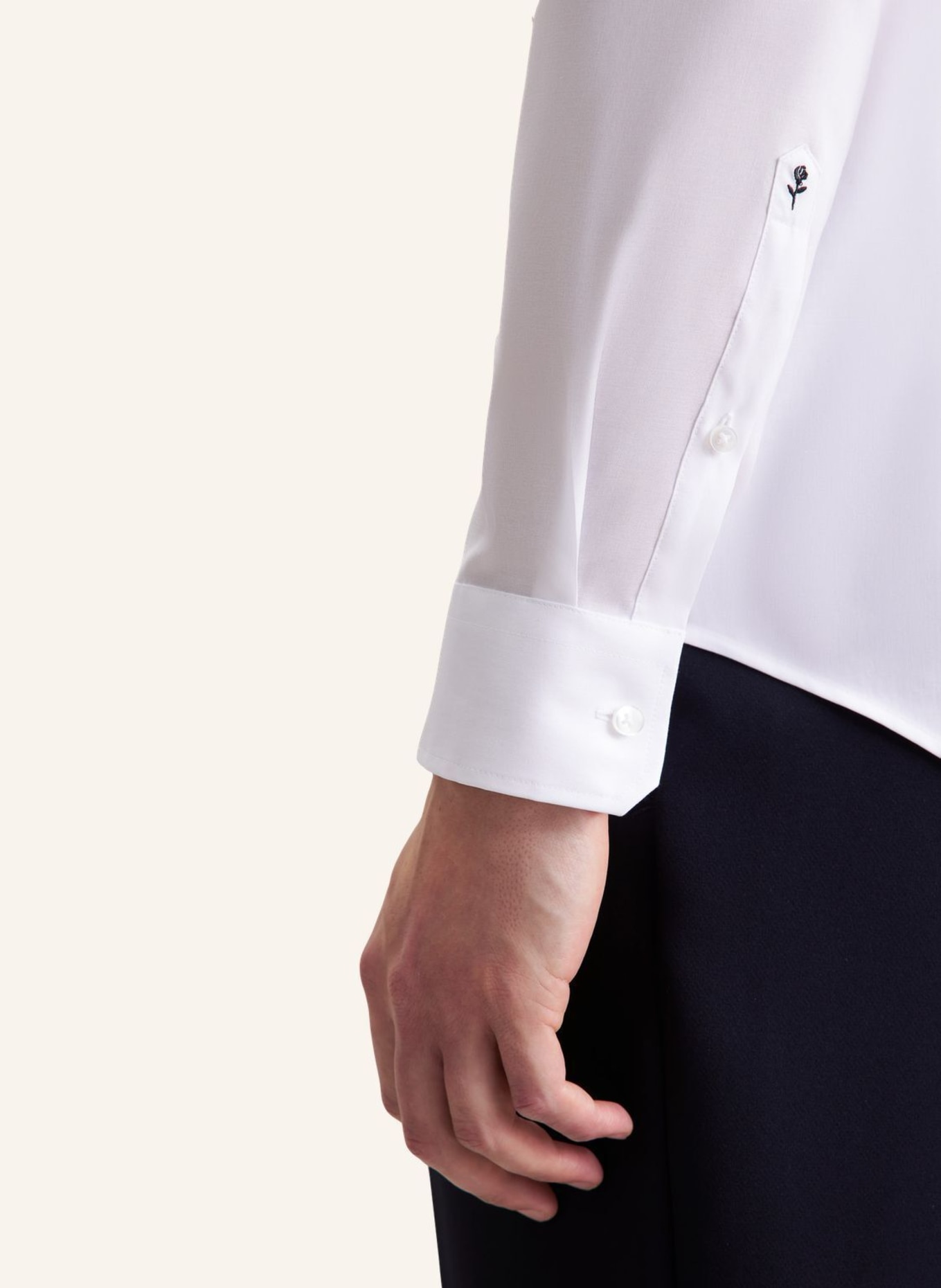 seidensticker Business Hemd Slim Fit: WEISS