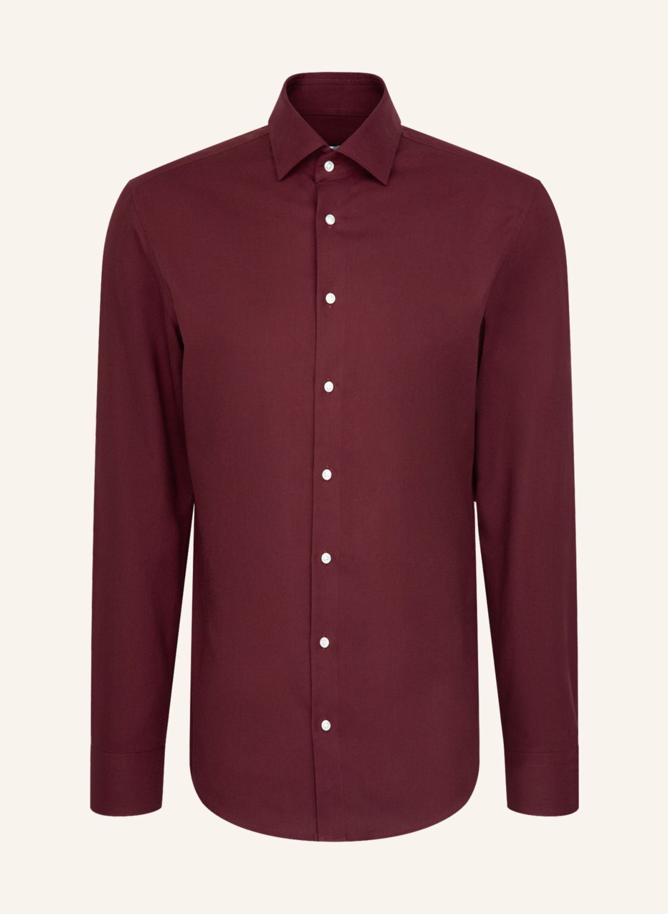 seidensticker Flanellhemd Slim Fit: ROT