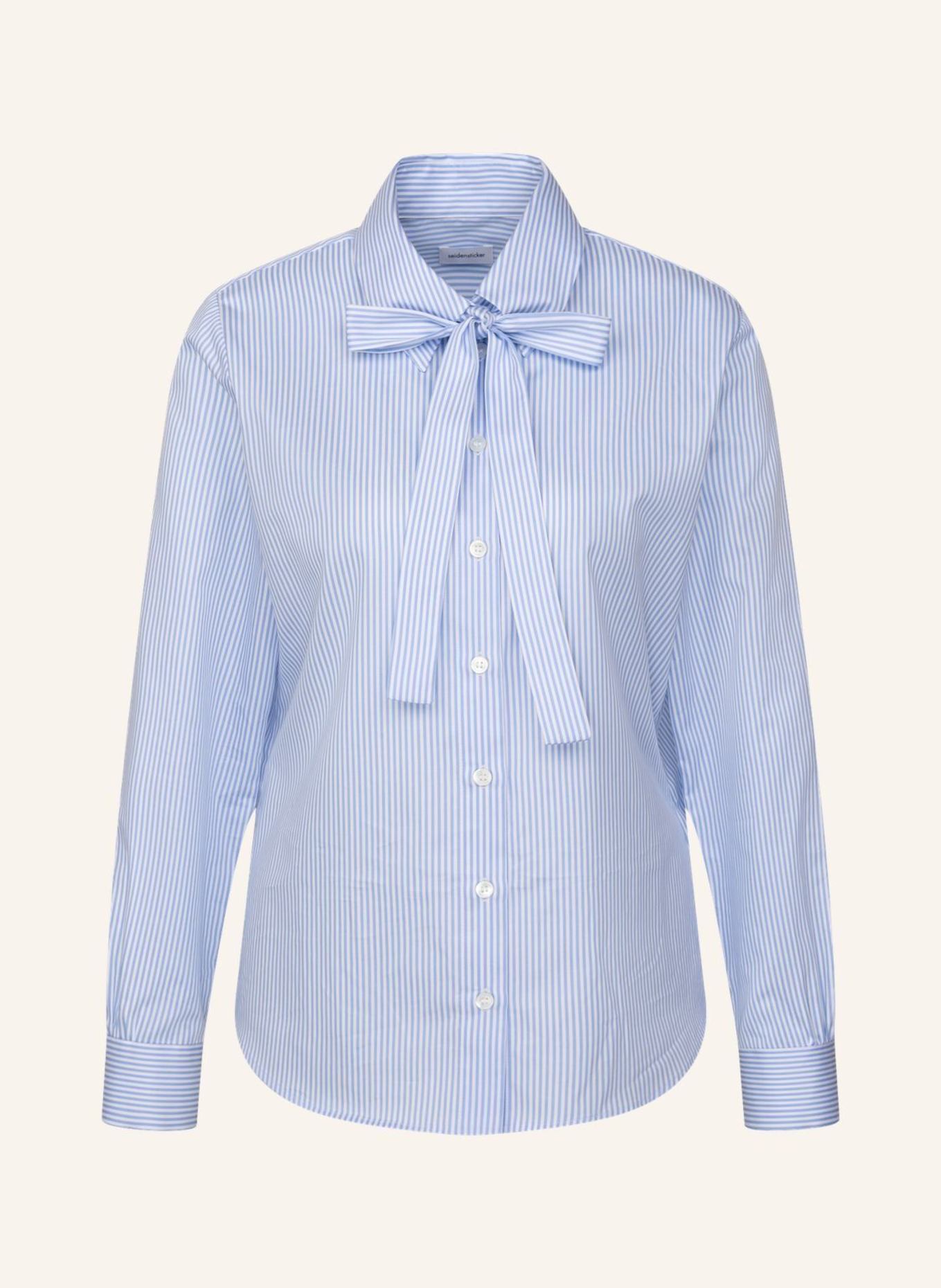 seidensticker Schluppenbluse, Ausgestellte Bluse: HELLBLAU