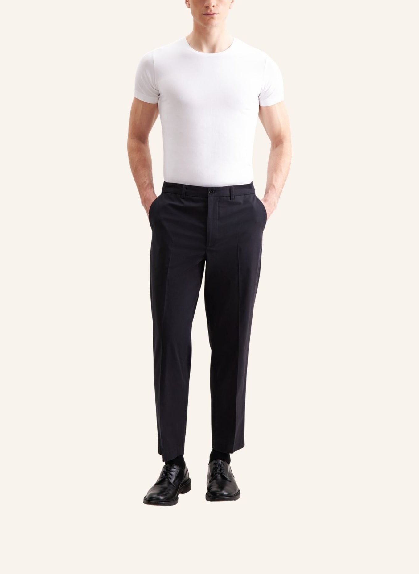 seidensticker Chino Regular Fit: GRAU