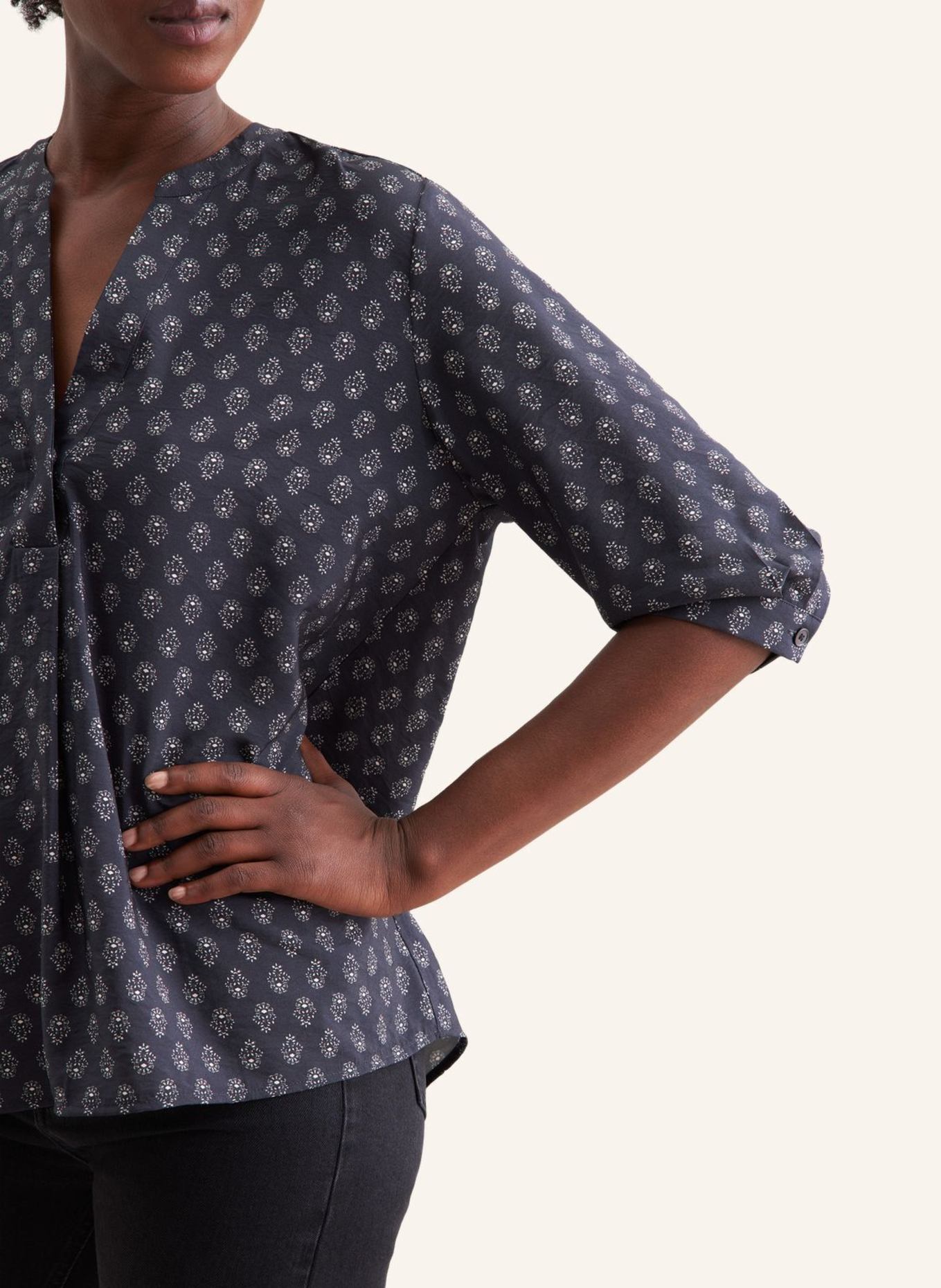 seidensticker Schlupfbluse: GRAU