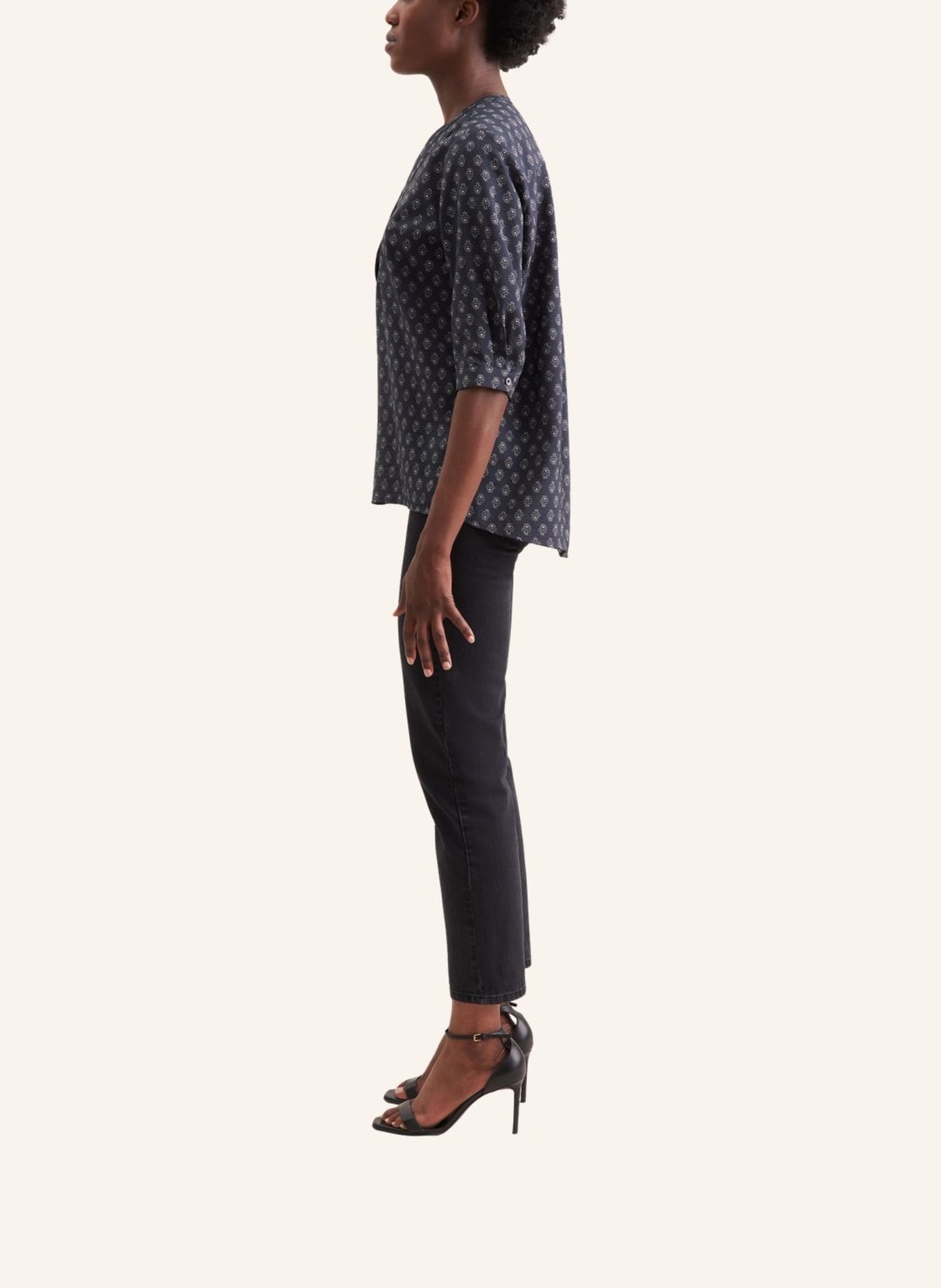 seidensticker Schlupfbluse: GRAU