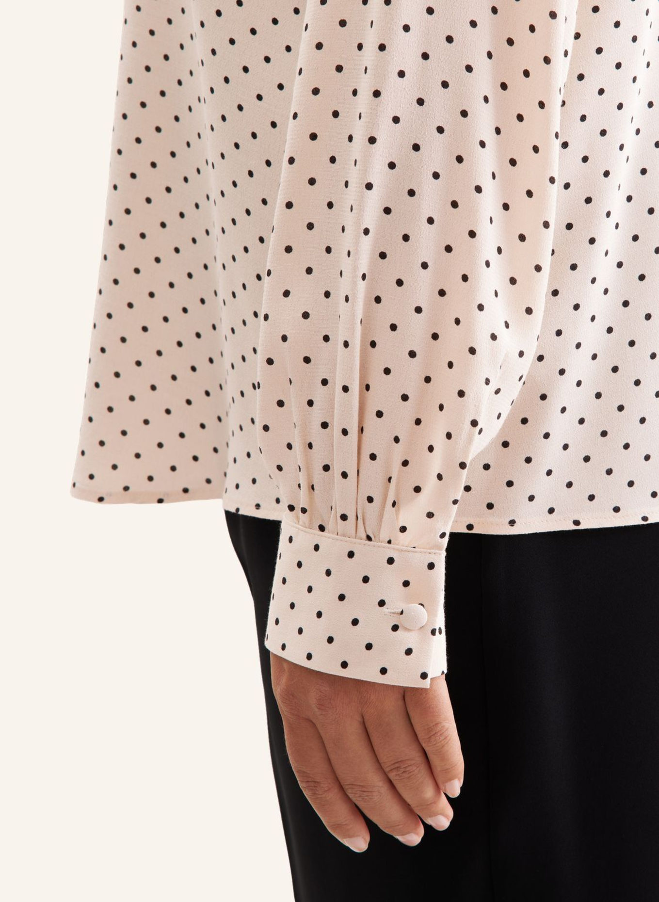 seidensticker Ausgestellte Bluse, Schluppenbluse: WEISS