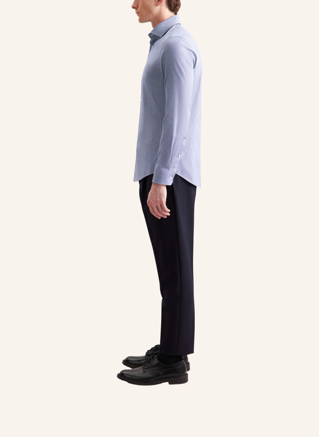 seidensticker Business Hemd Slim Fit: DUNKELBLAU