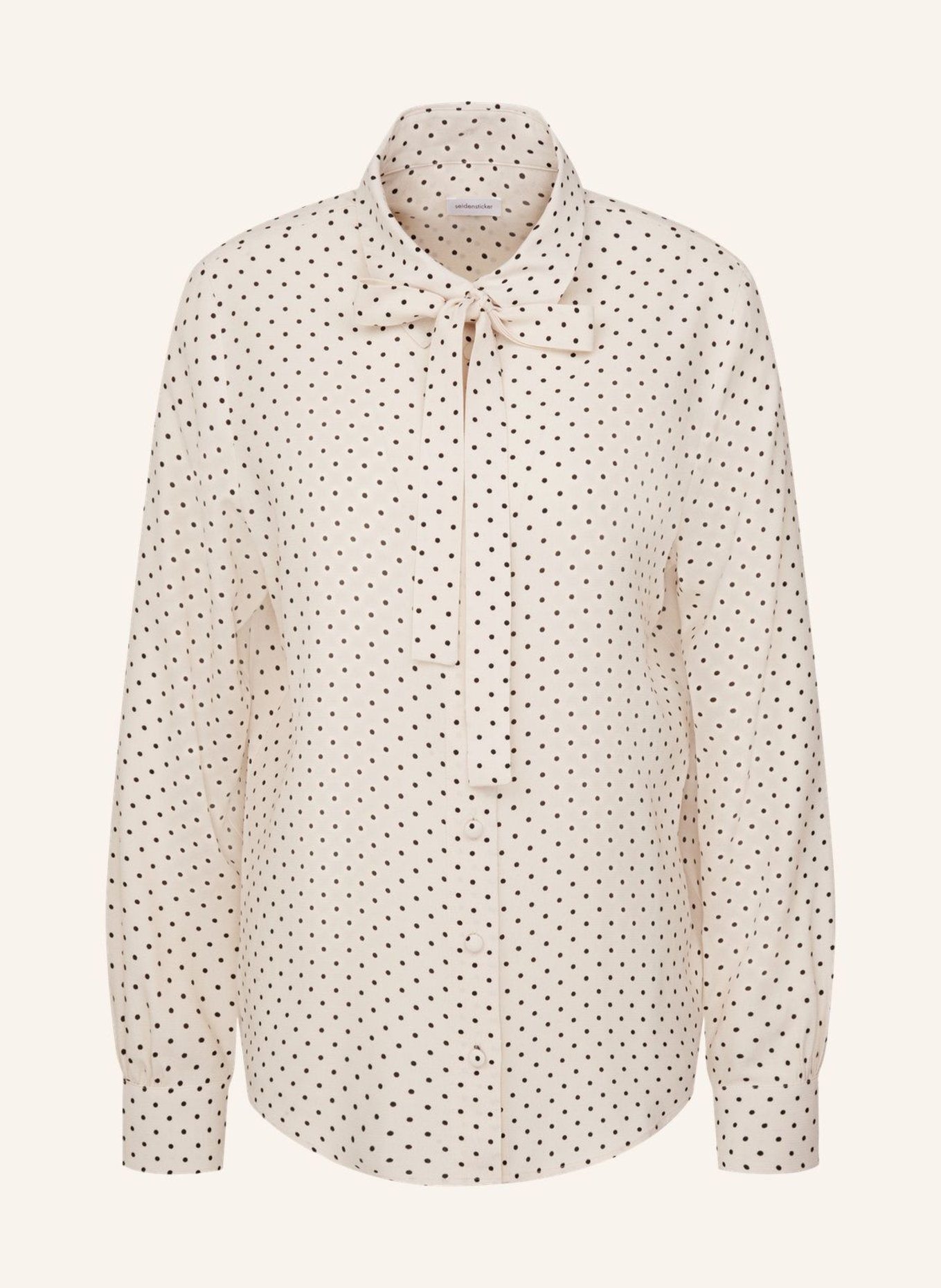 seidensticker Ausgestellte Bluse, Schluppenbluse: WEISS